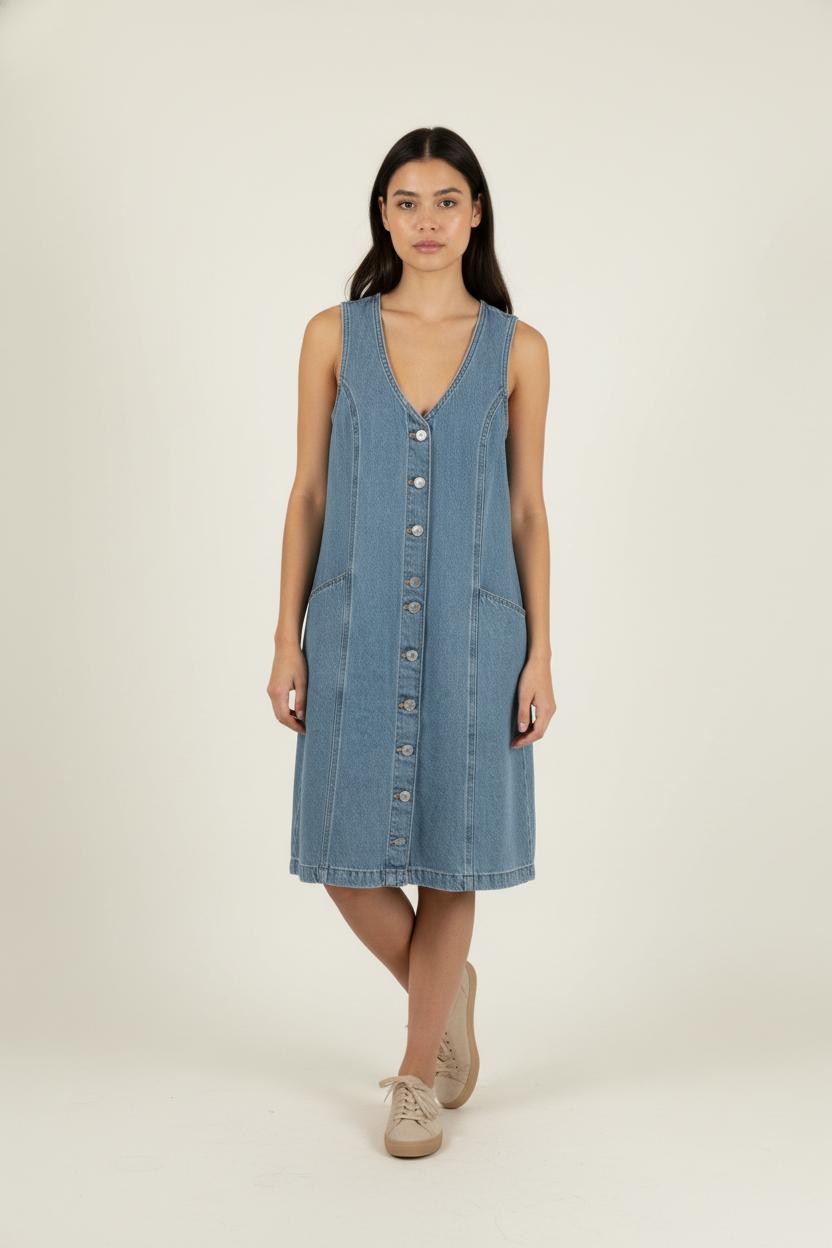 Short & Midi Dress LEVI'S - Seconde main Blue