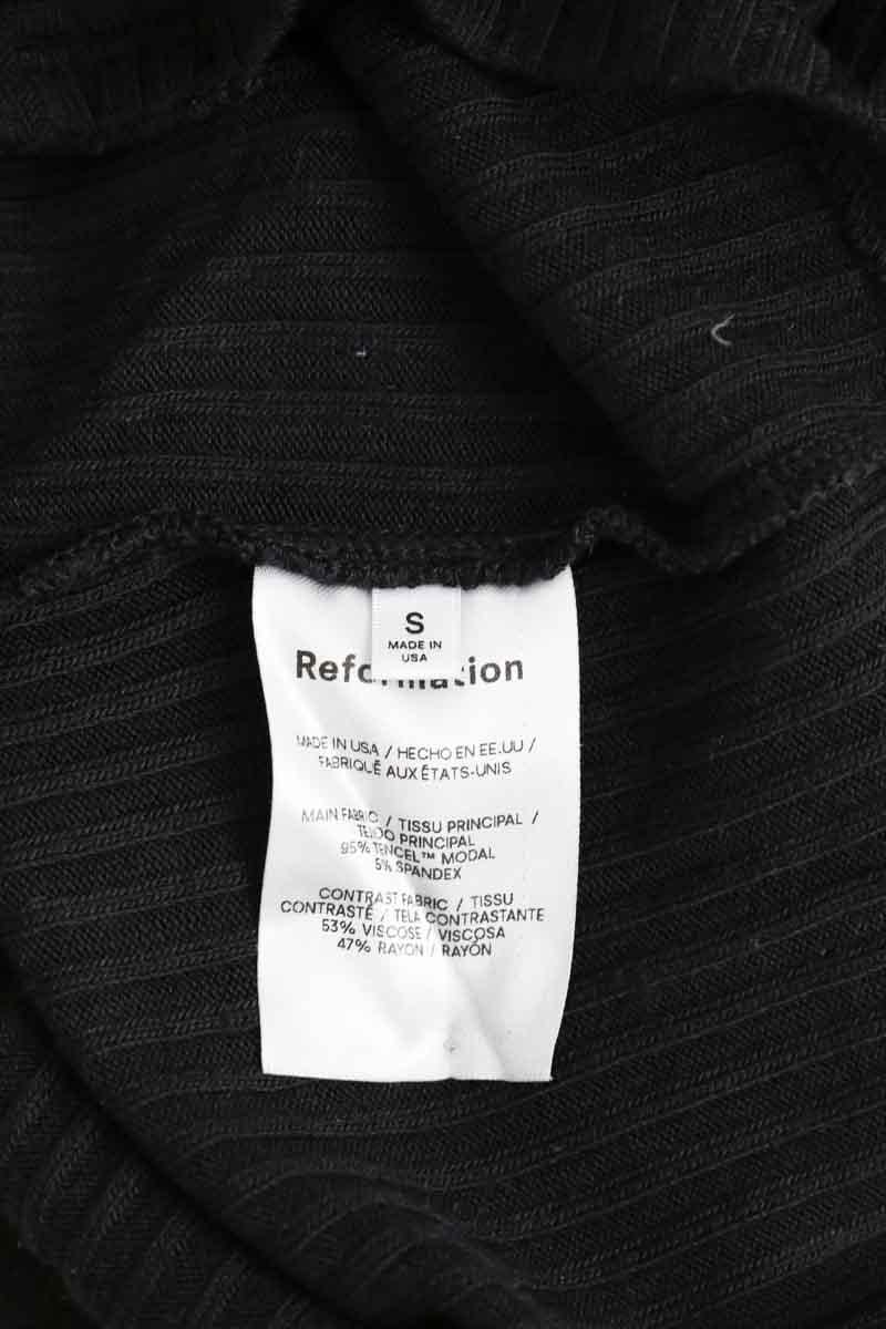 T-shirt REFORMATION - Seconde Main Black