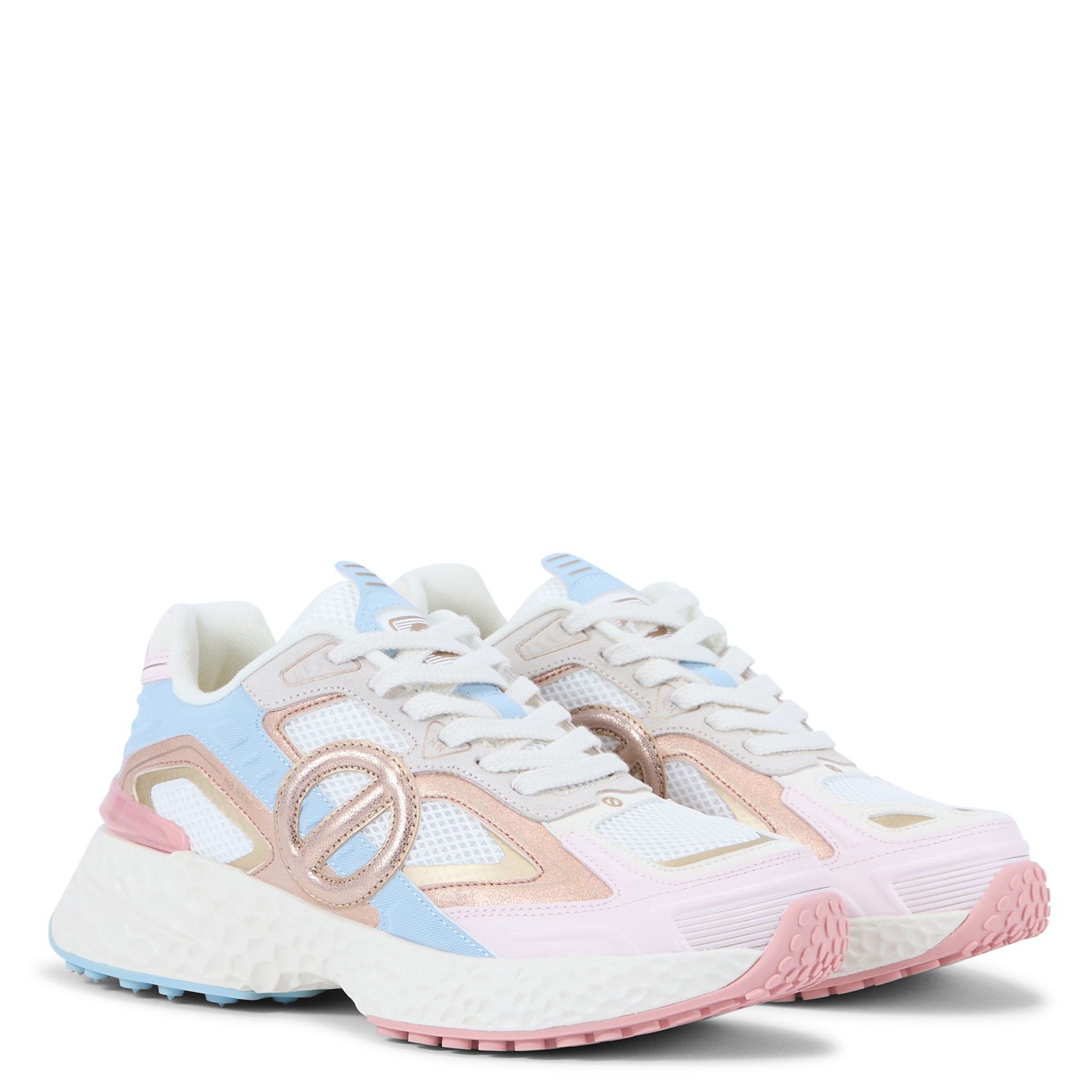 Baskets basses mix matières NO NAME Multicolore