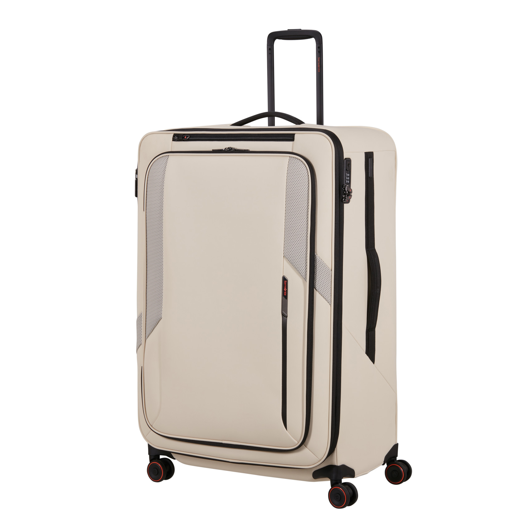 Glazed valise 4 roues taille xl SAMSONITE Beige