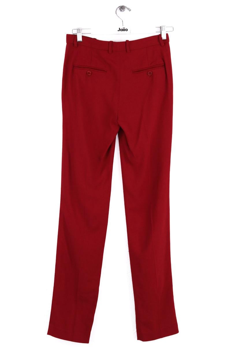 Straight-leg pants THEORY - Seconde Main Red