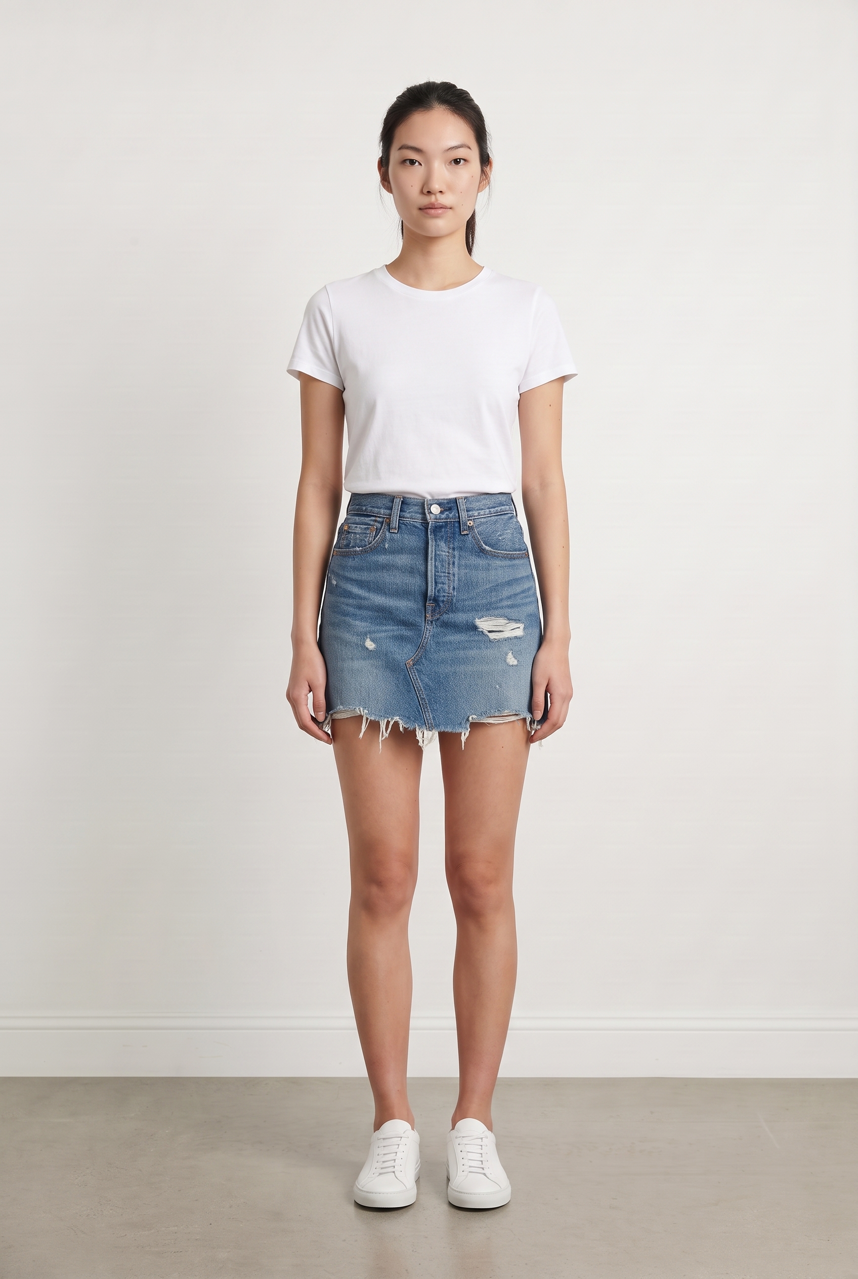 Short & midi skirt LEVI'S - Seconde main Blue
