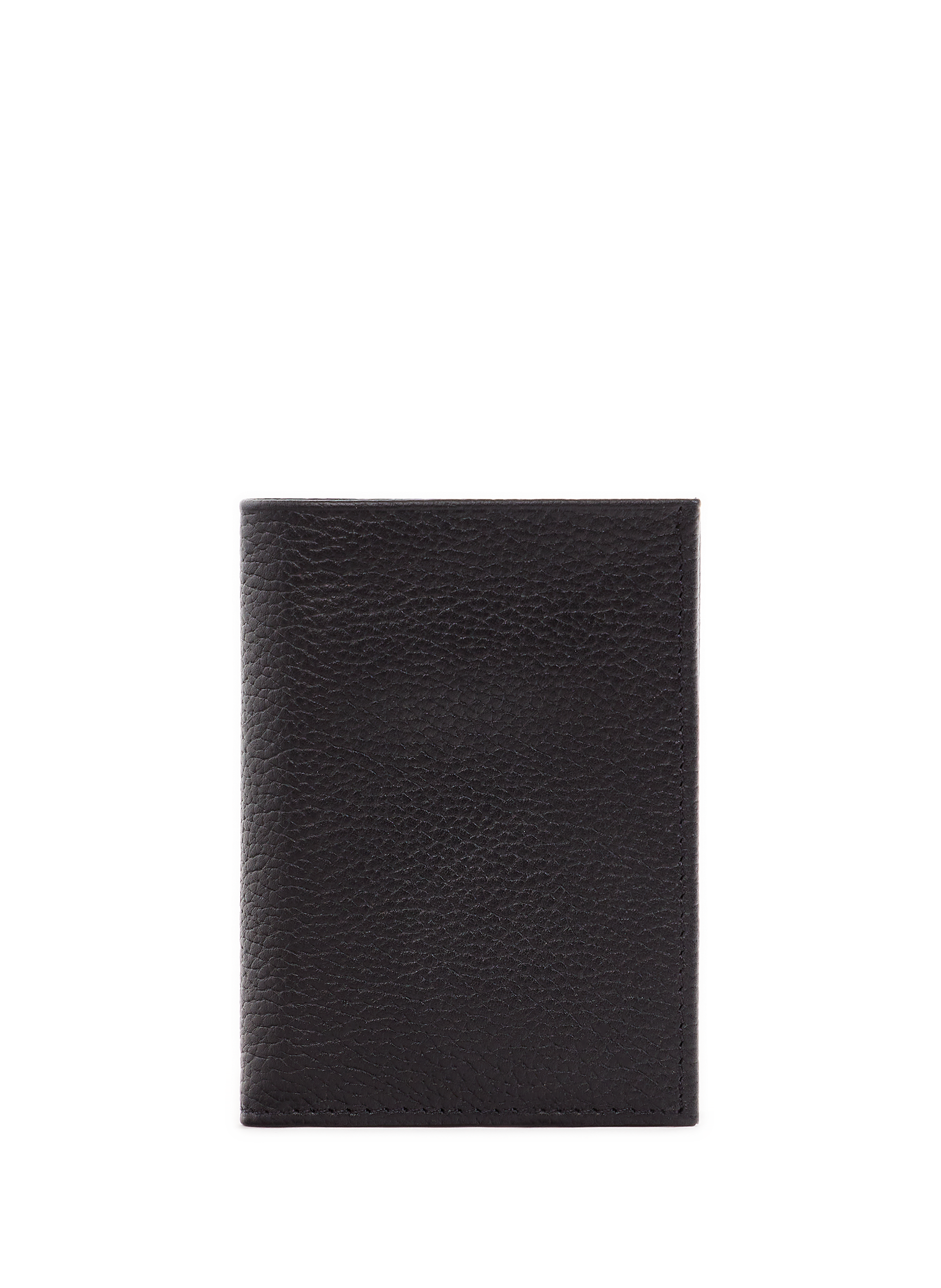 Small leather wallet with 937 pattern, ideal for cards, bills, and coins. SAISON 1865