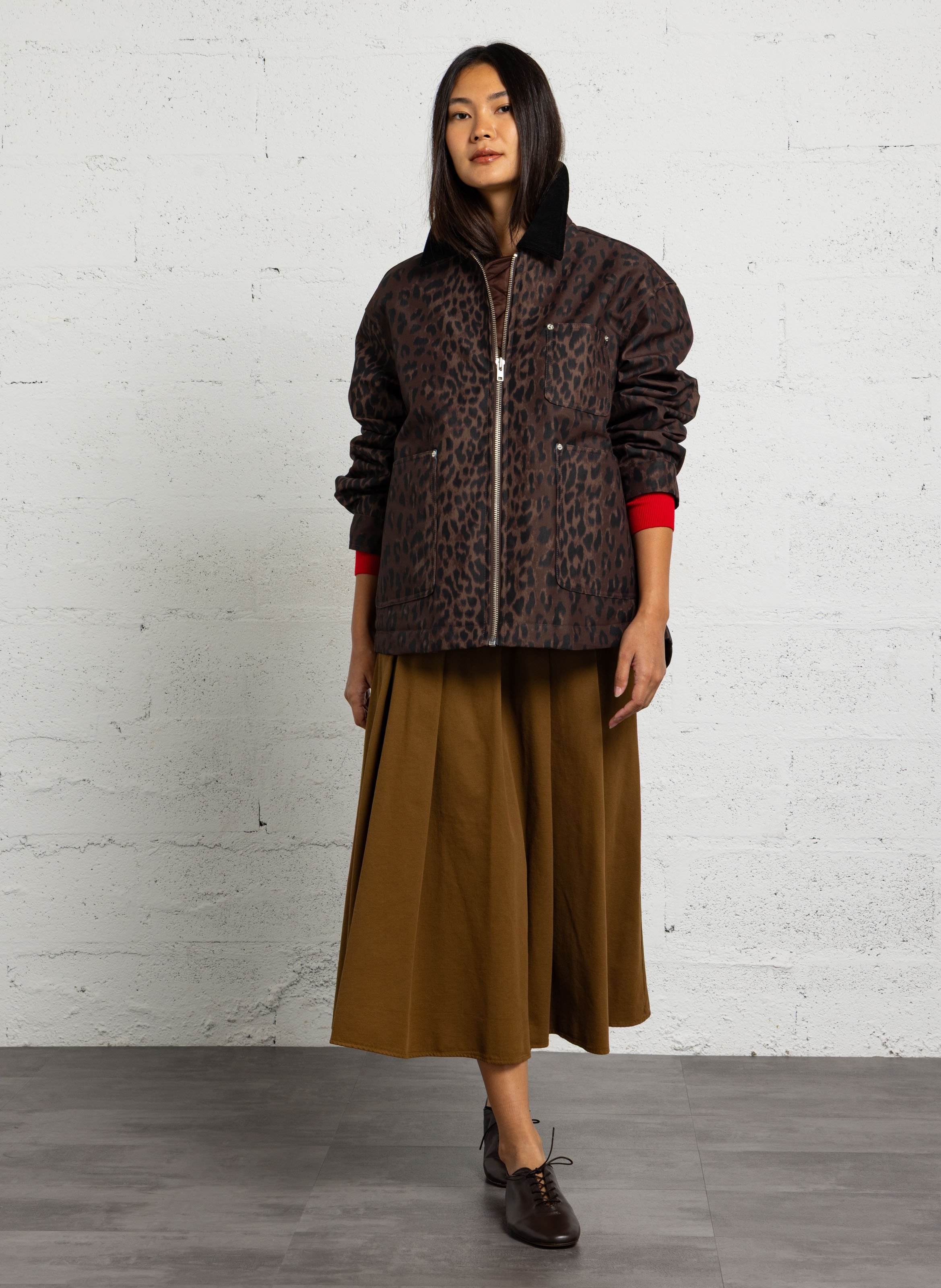 Jacke mit klassischem Kragen BELLEROSE Mehrfarbig