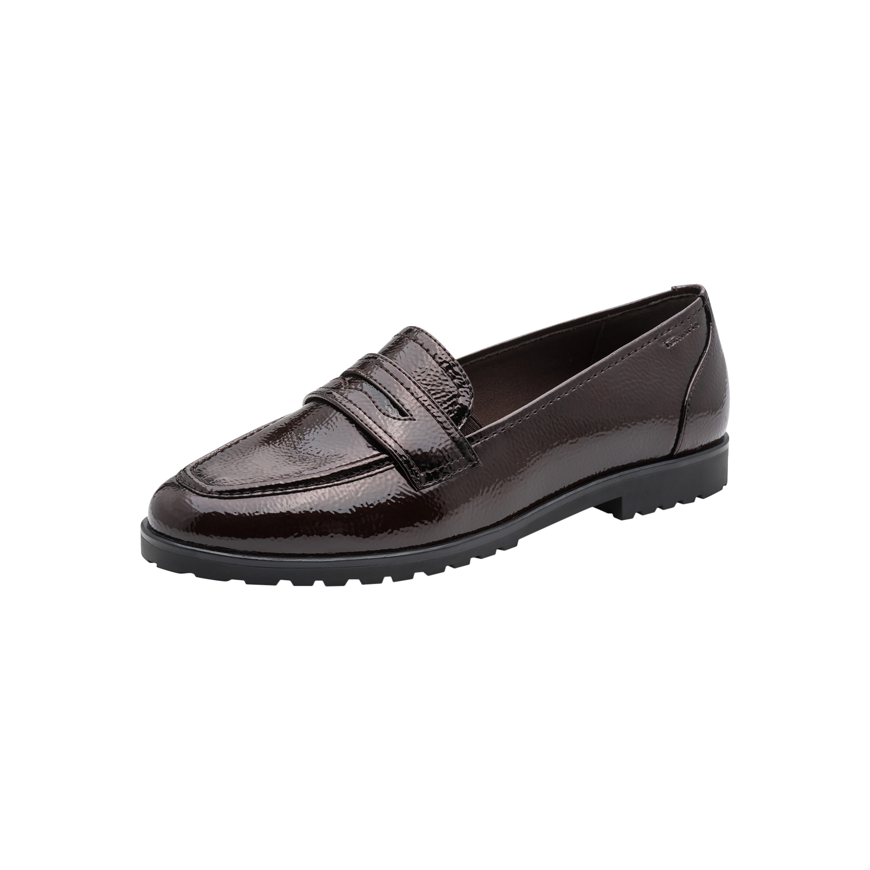Slip-on moccasin TAMARIS Brown