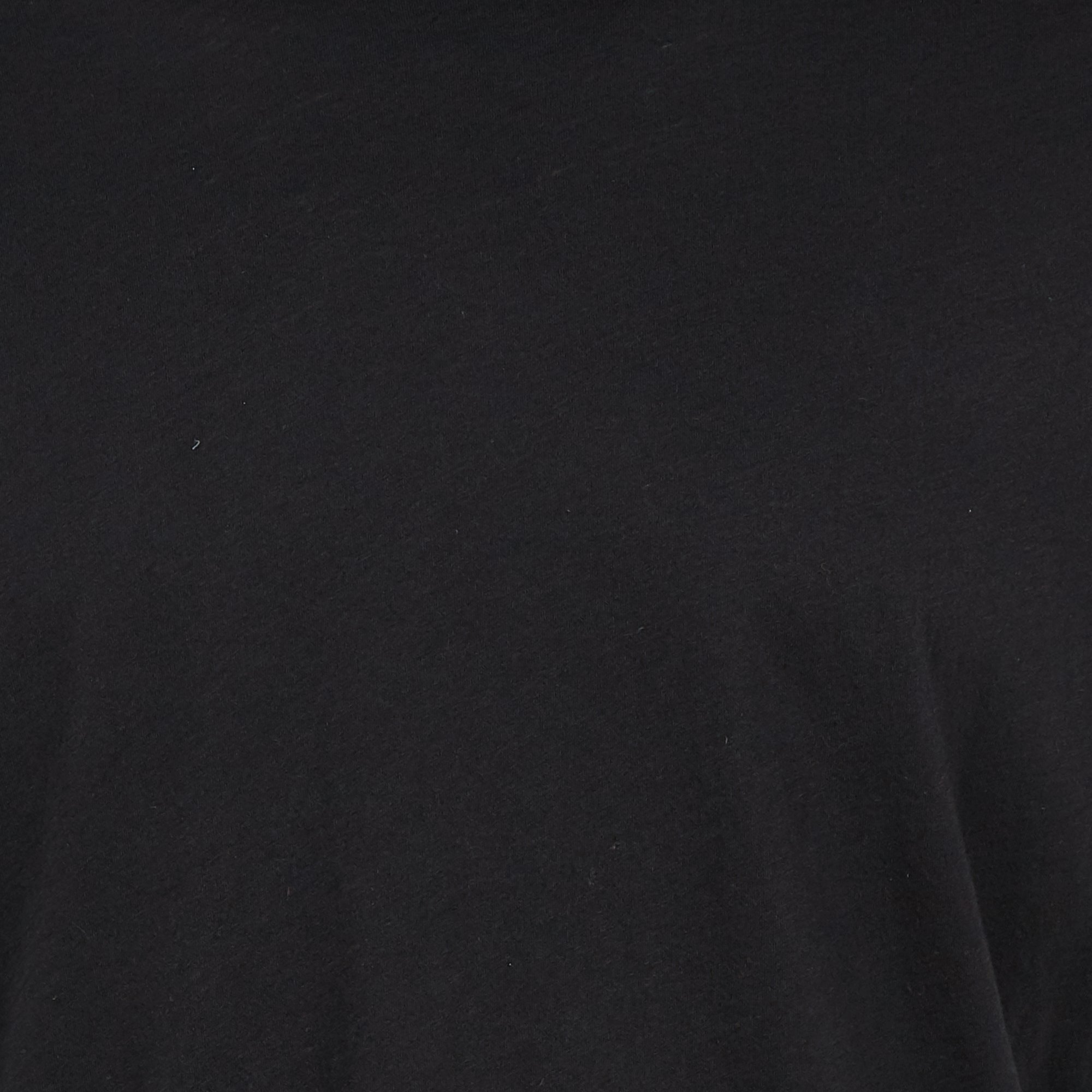 Tee-shirt col rond regular-fit en coton AMERICAN VINTAGE Noir