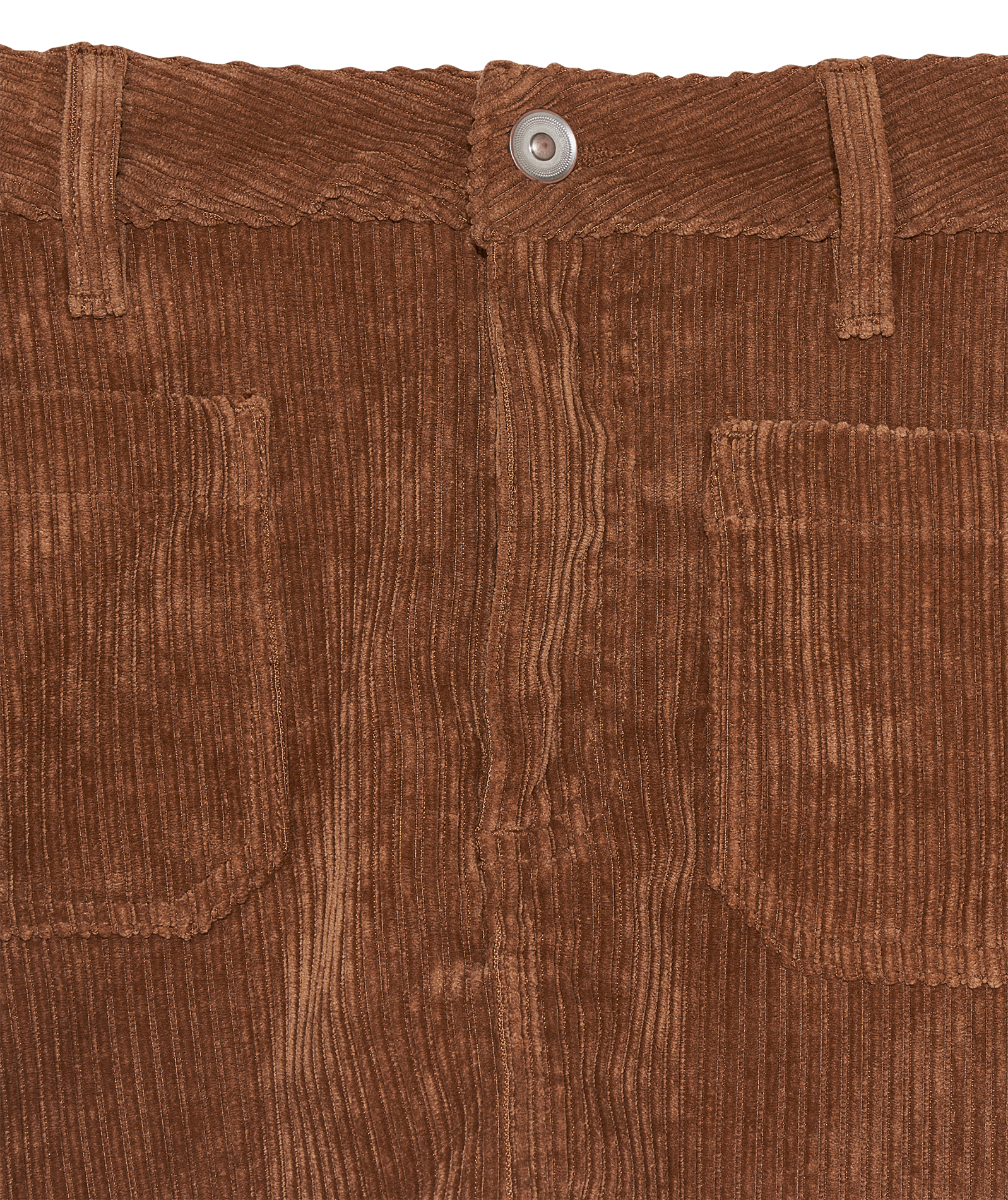 Short corduroy skirt BELLEROSE Brown