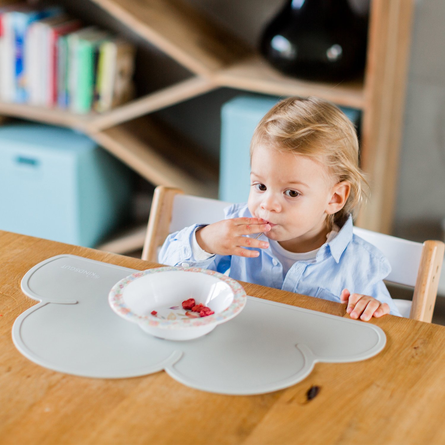 Set de table en forme de nuage en silicone KINDSGUT No Color
