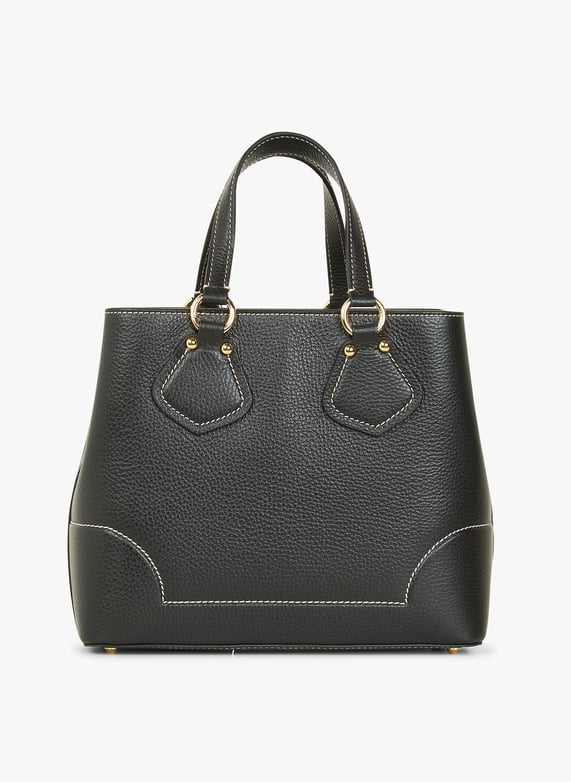 Sac portΓ© main en cuir grainΓ© Neo izy Noir Lancel Femme Place