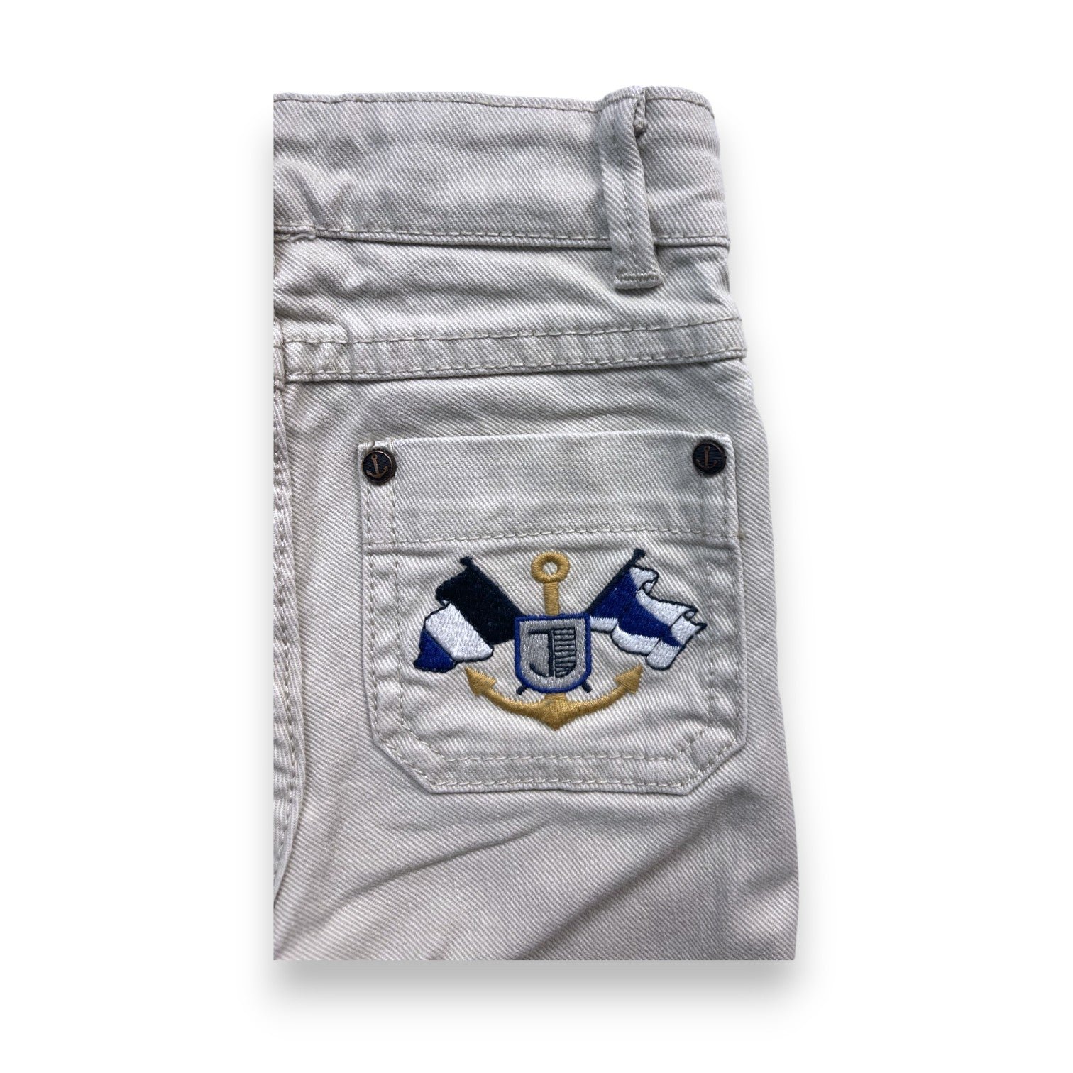 Grey baby pants - 12 months JACADI - Seconde Main Grey