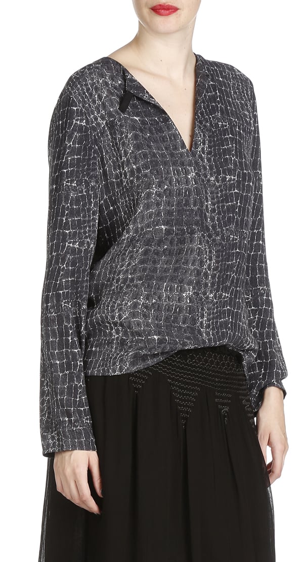 Printed top SWILDENS Grey