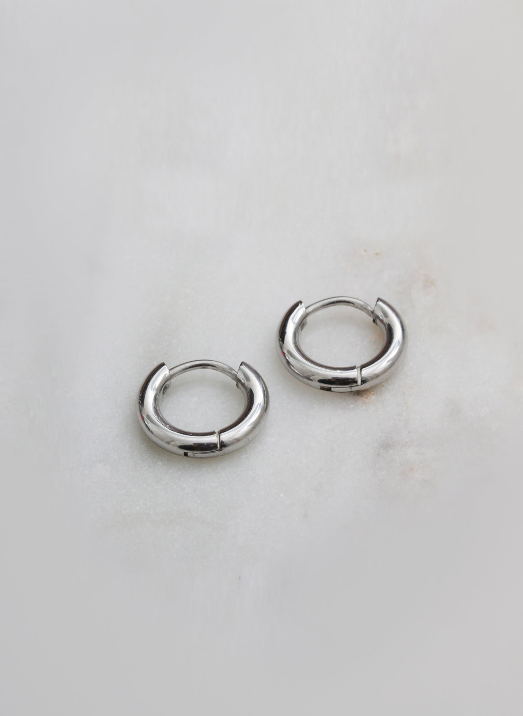 Small hoop earrings AEC Paris Silver