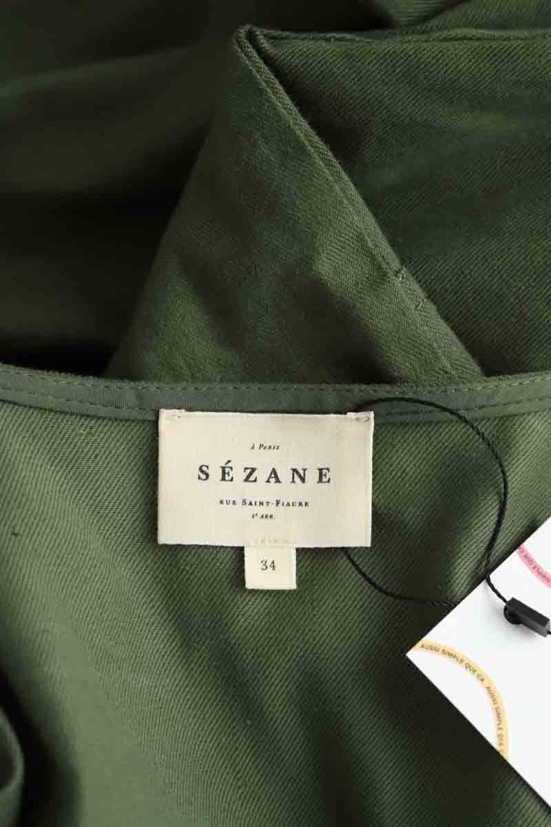 Cotton jumpsuit SEZANE - Seconde main Khaki