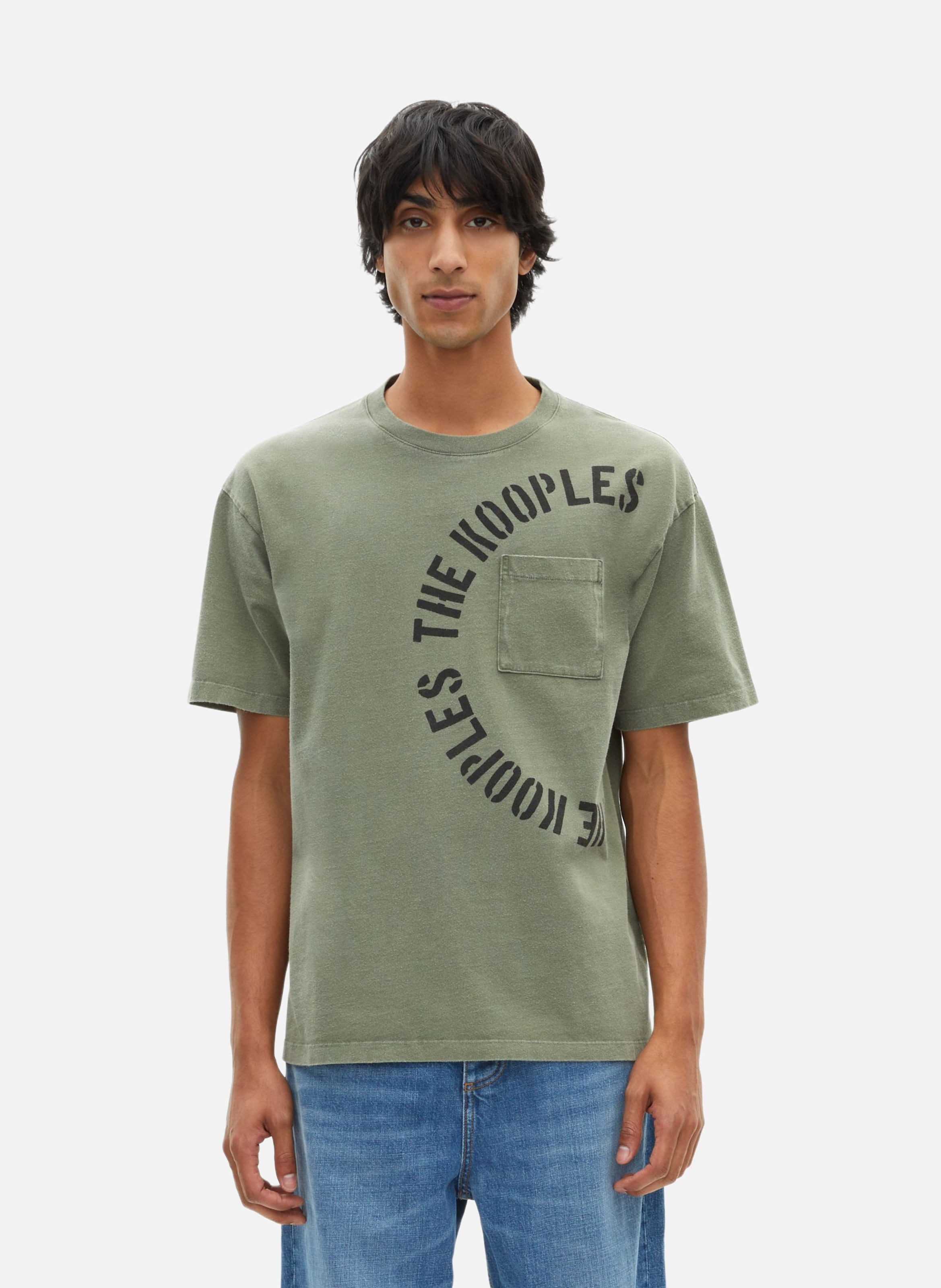 T-shirt with screen printing THE KOOPLES Green