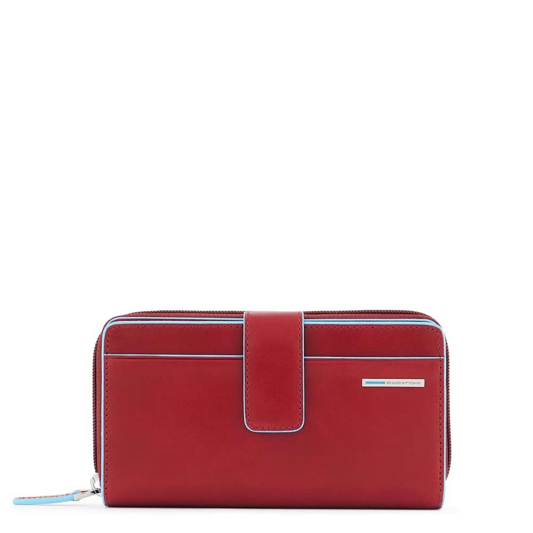 Babylon leather wallet PIQUADRO Red