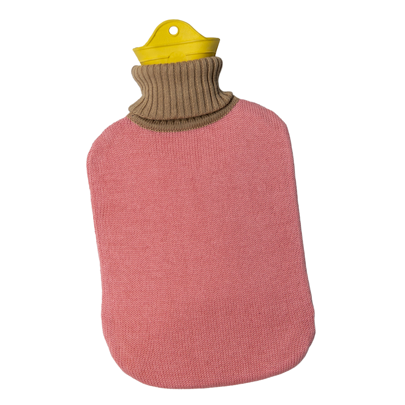 Bouillotte tricotée en coton bio SUITE702 Rose