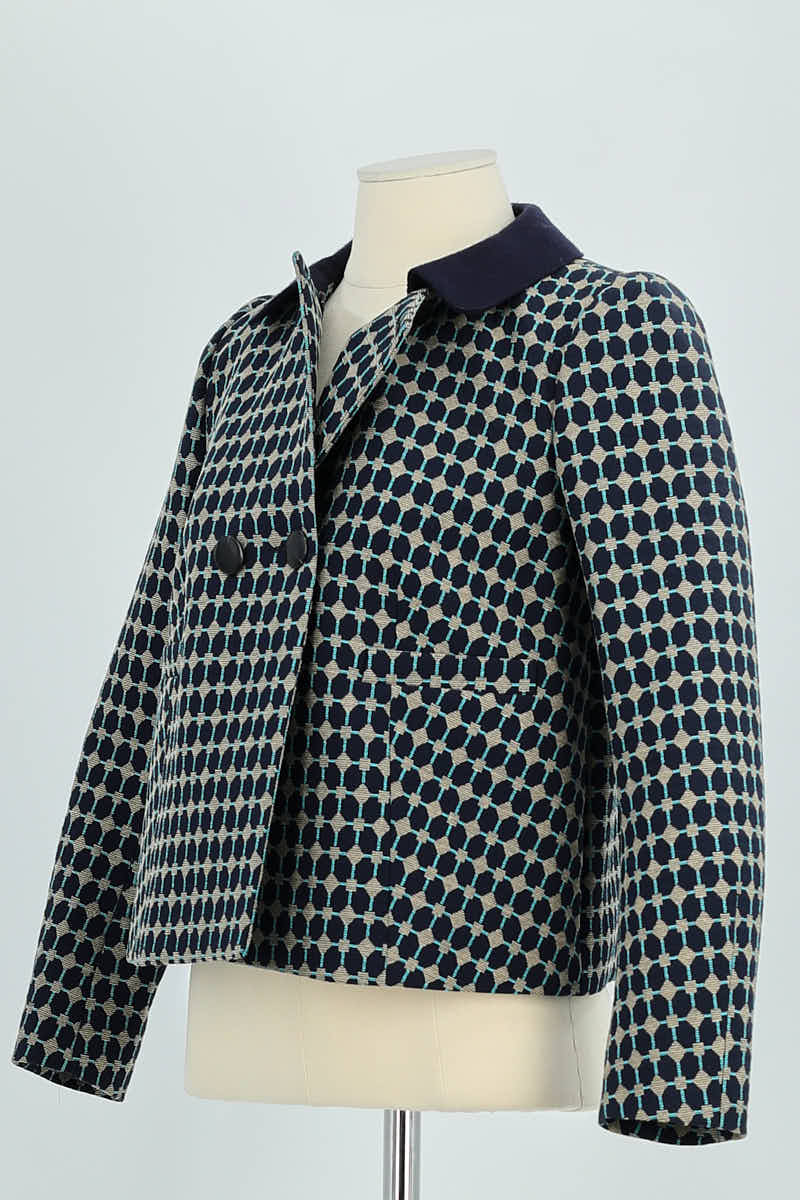 JACKET TARA JARMON - Seconde Main Blue