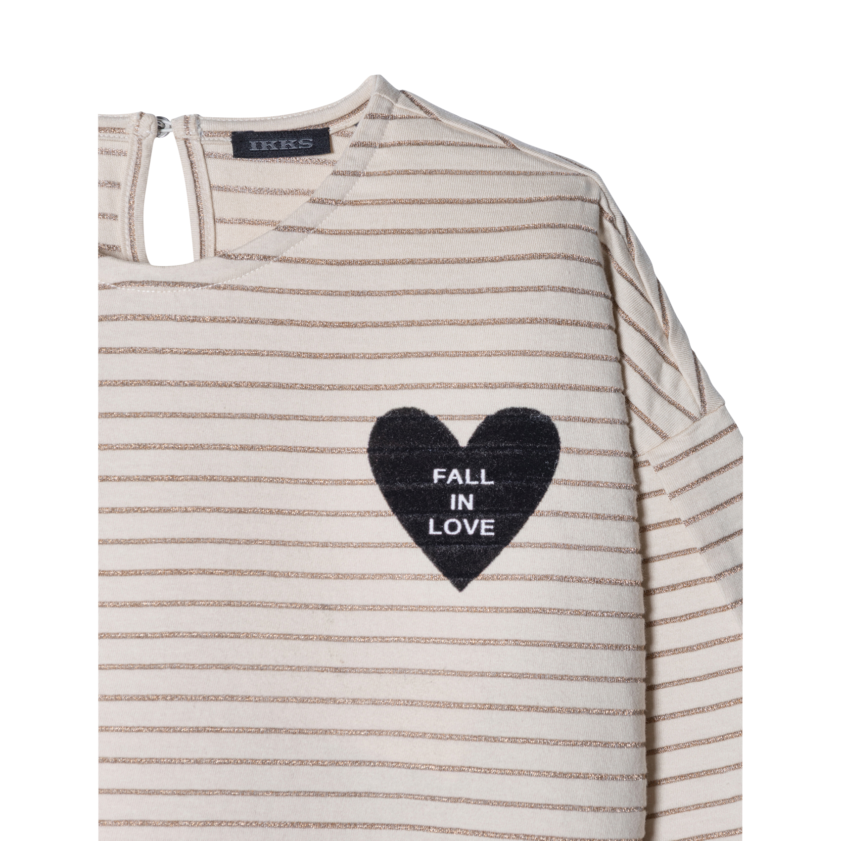 Long-sleeve sailor T-shirt IKKS JUNIOR White