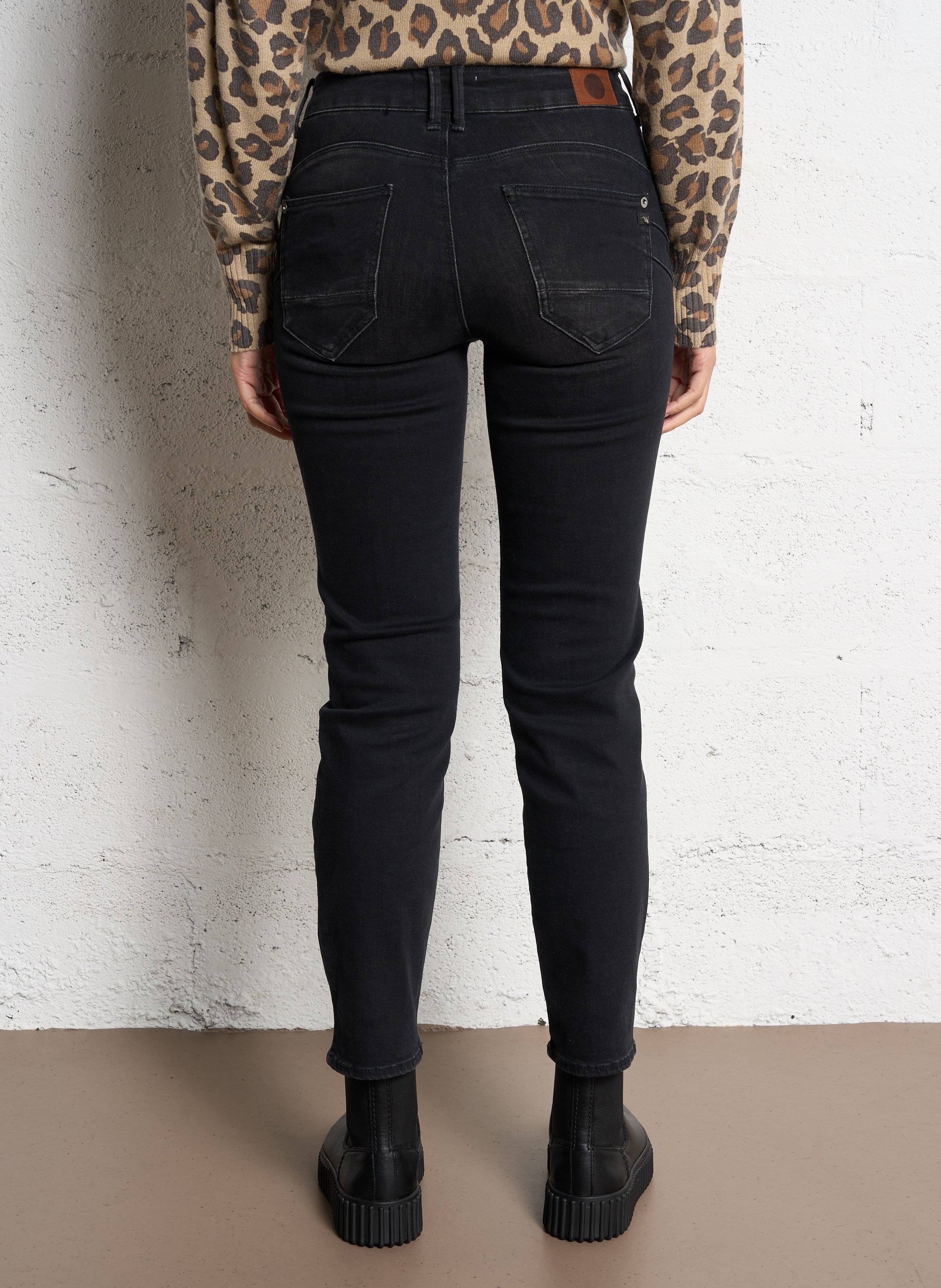 Jean slim LE TEMPS DES CERISES Noir