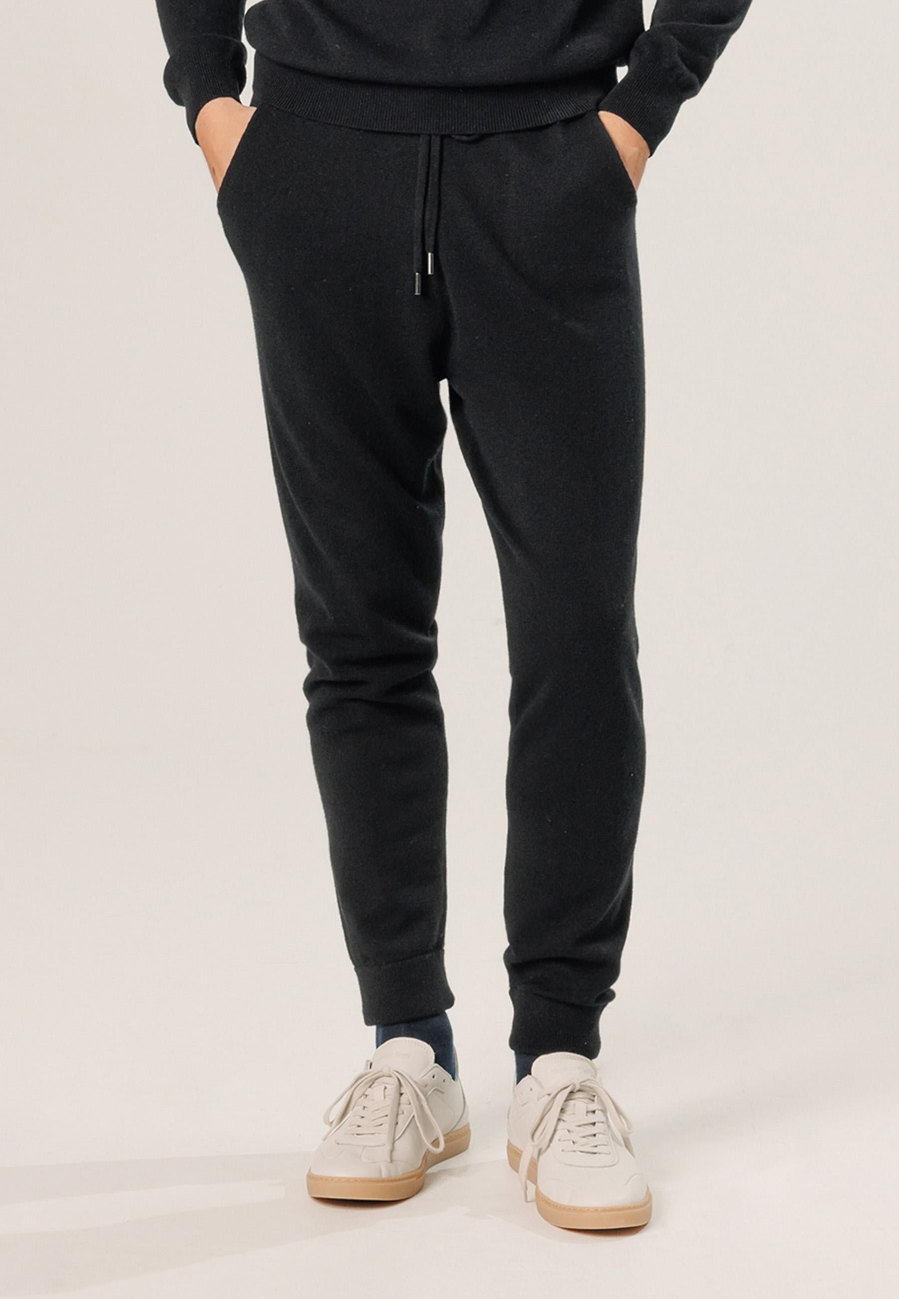 Pantalon jogging en cachemire RODIER Noir