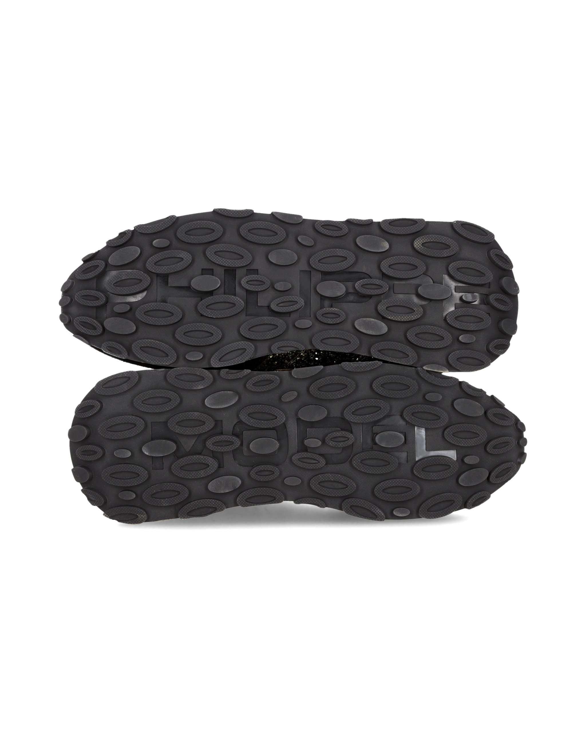 High-top running sneakers PHILIPPE MODEL Golden