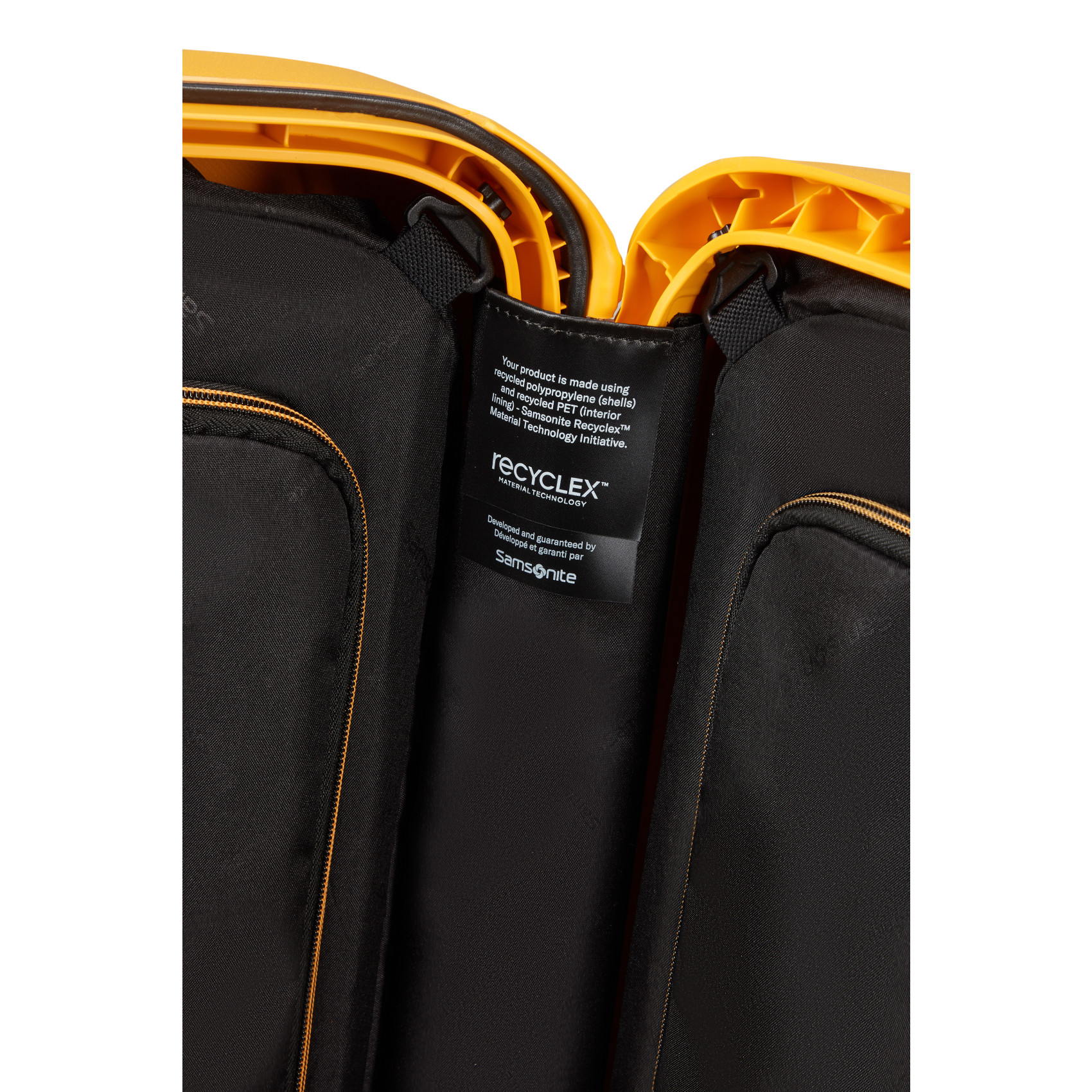 Essens 4-wheel carry-on suitcase size S SAMSONITE Yellow