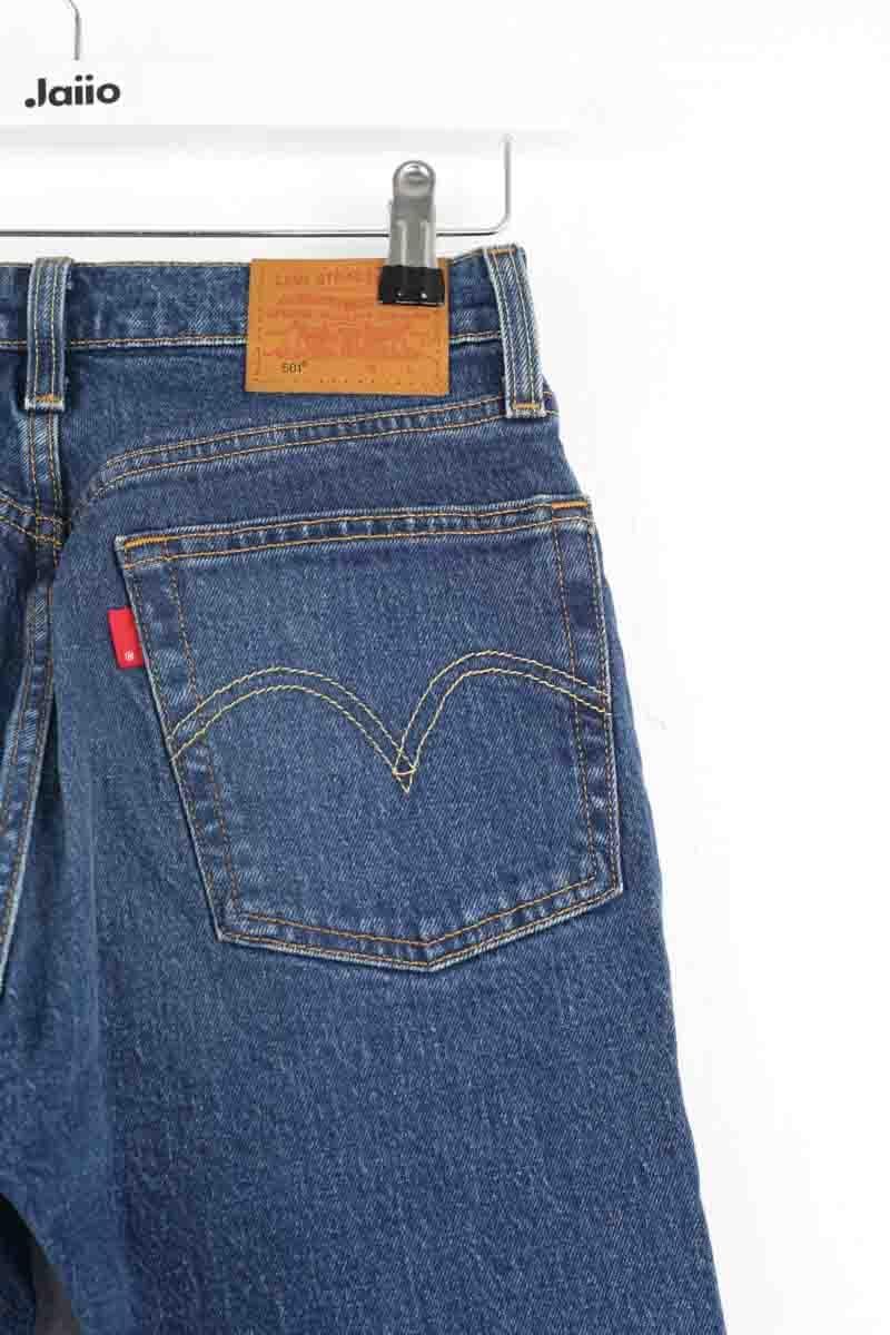 501 straight jeans LEVI'S - Seconde main Blue