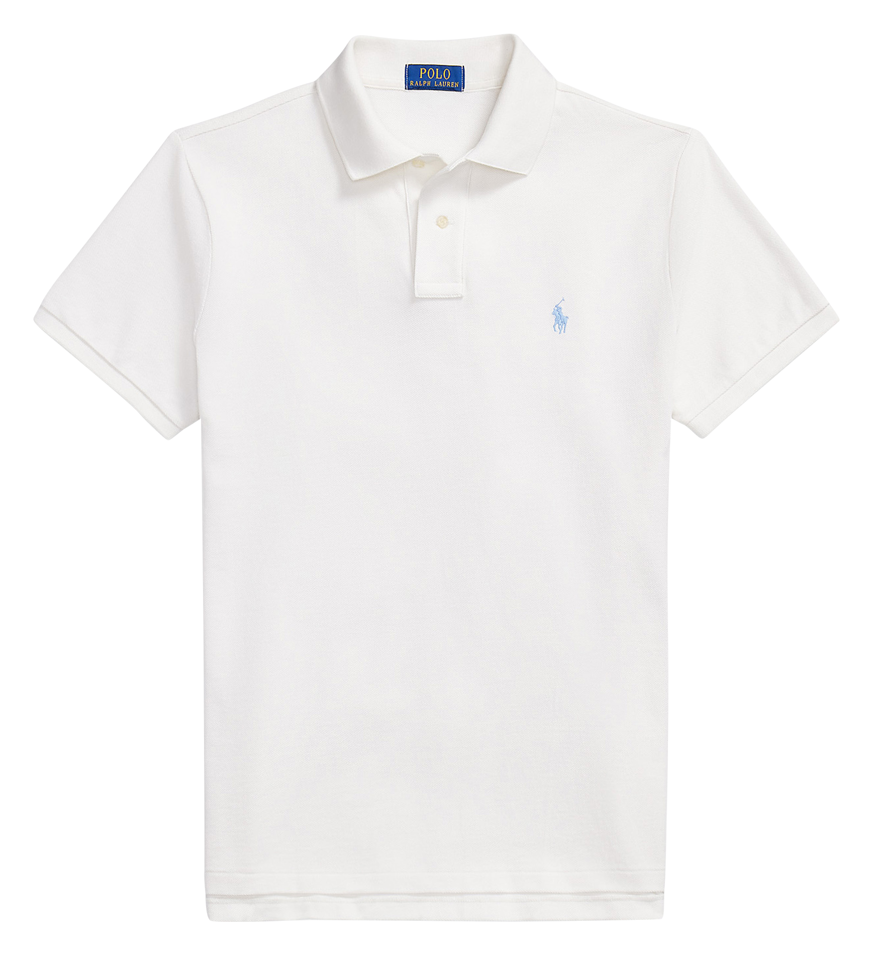 Polo custom-fit en coton piqué  Antique cream c7114