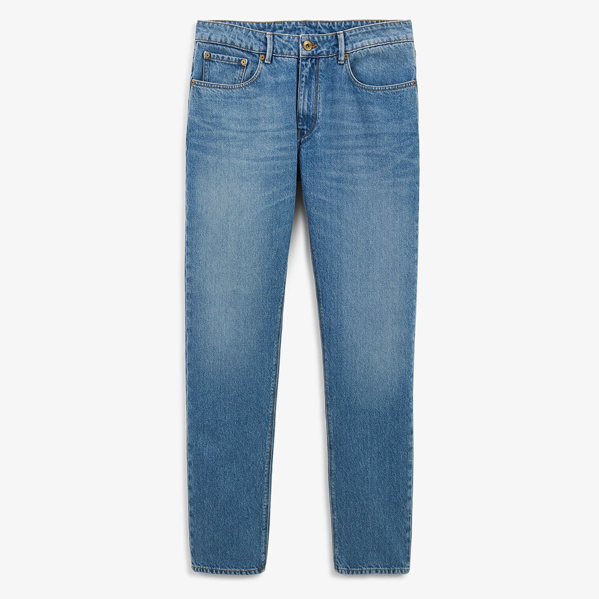 Tapered cut cotton jeans SERGE BLANCO Blue