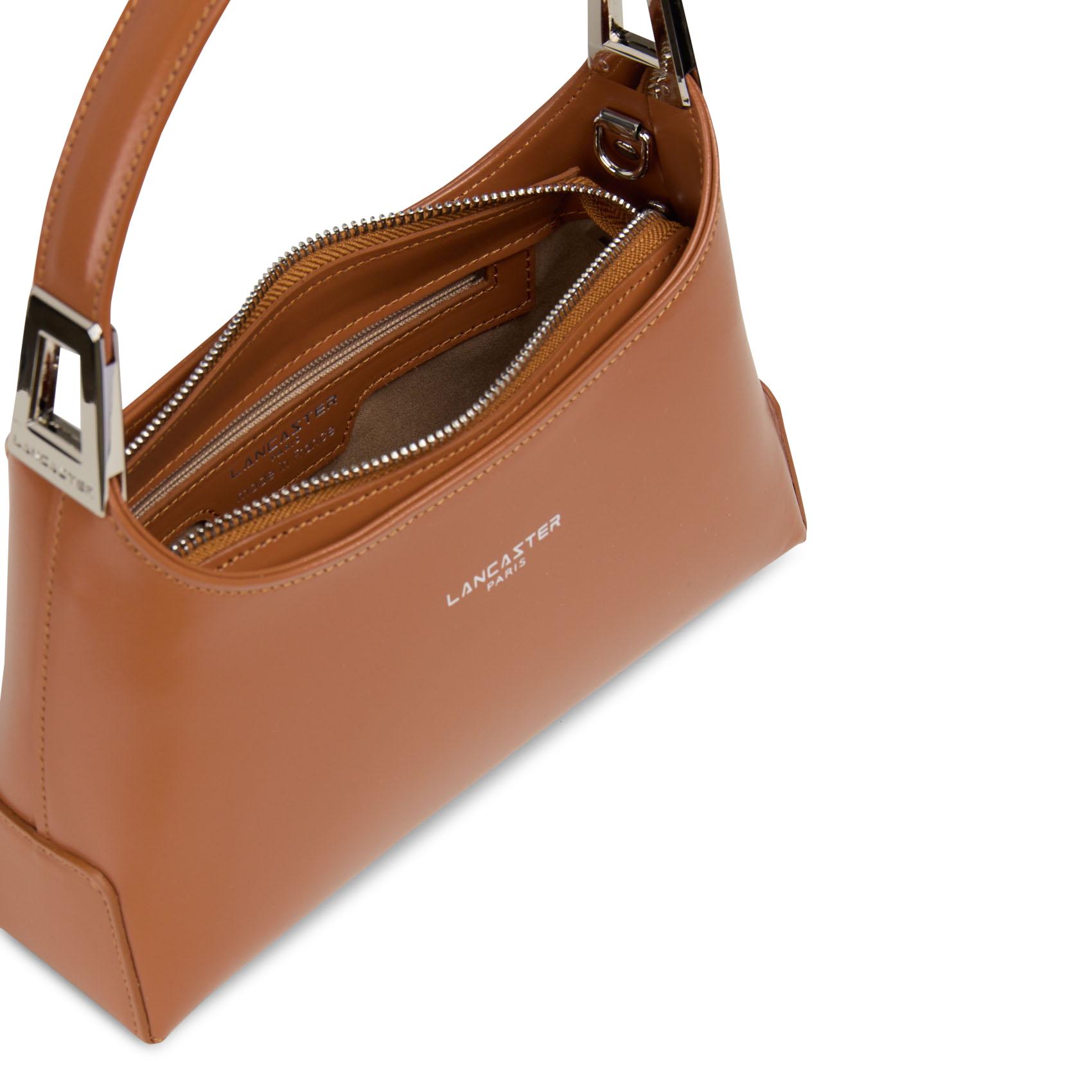 Leren handtas LANCASTER PARIS Bruin