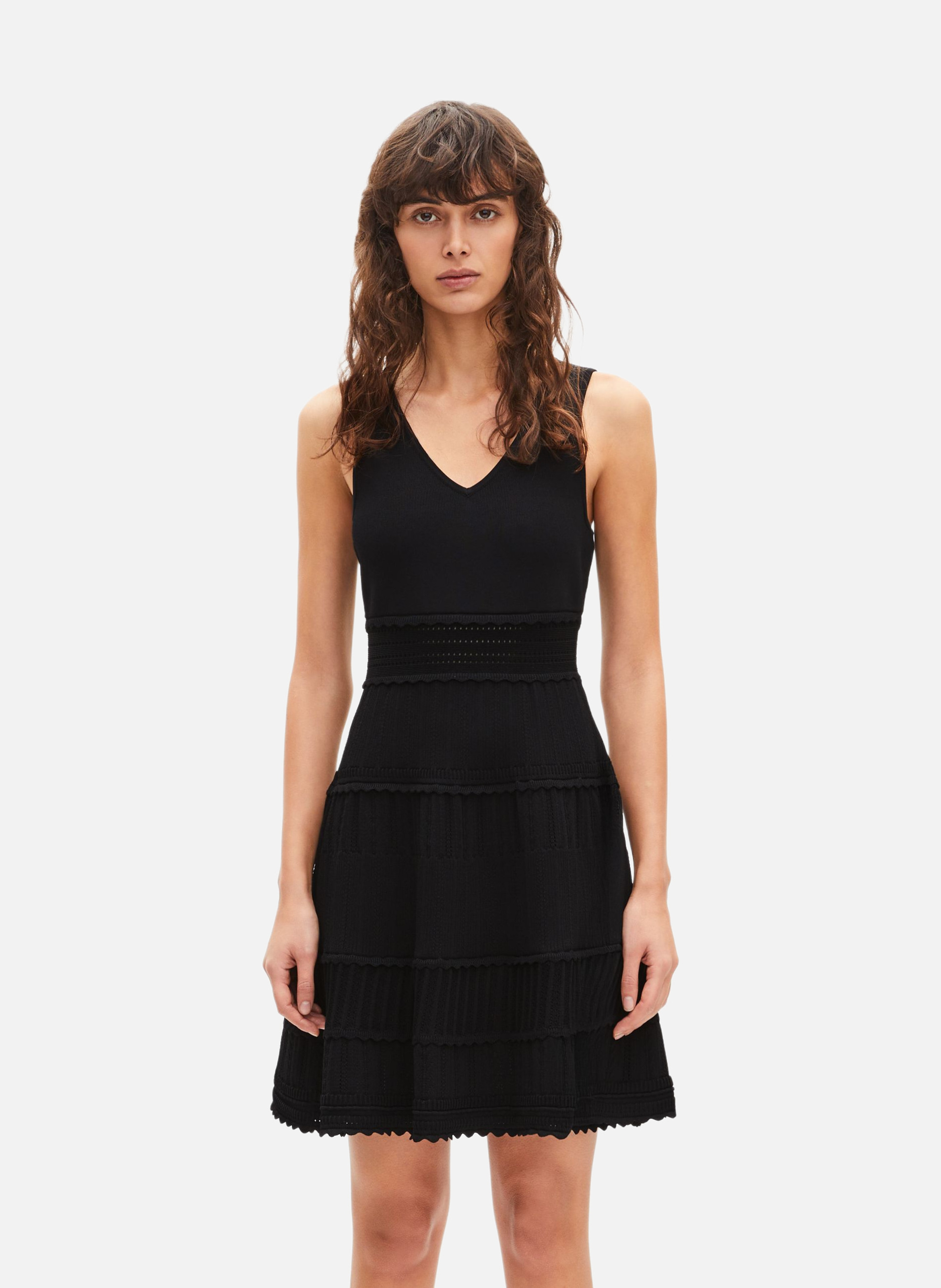 Knit dress THE KOOPLES Black