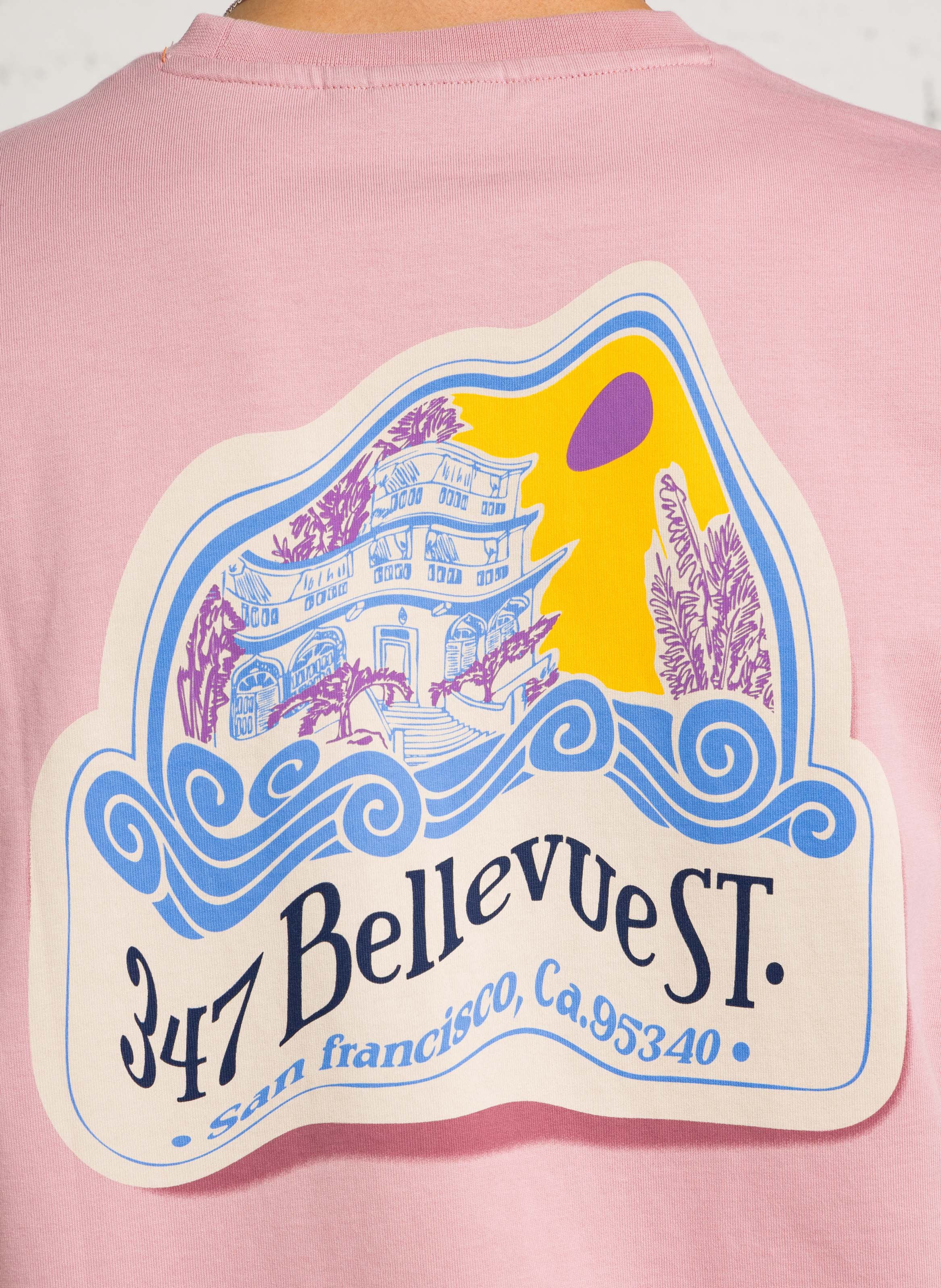 Camiliday round-neck sleeveless cotton top Pink