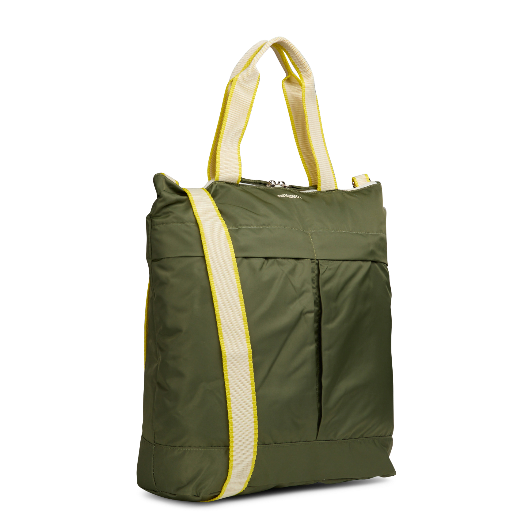 Einfarbige Handtasche BENSIMON Khaki