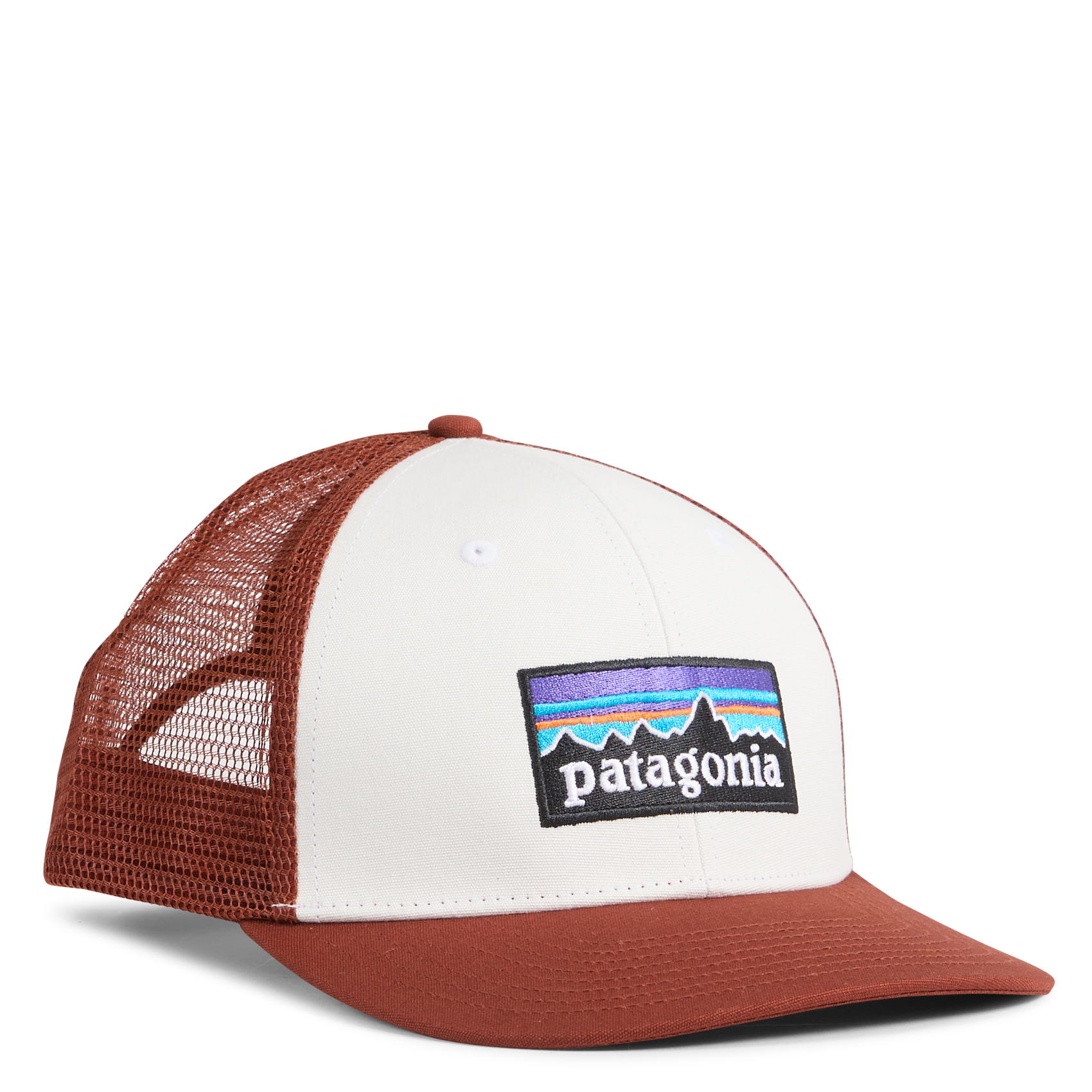 Adjustable organic cotton and mesh cap PATAGONIA Red