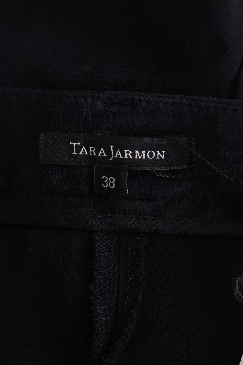 Straight-leg pants TARA JARMON - Seconde Main Black