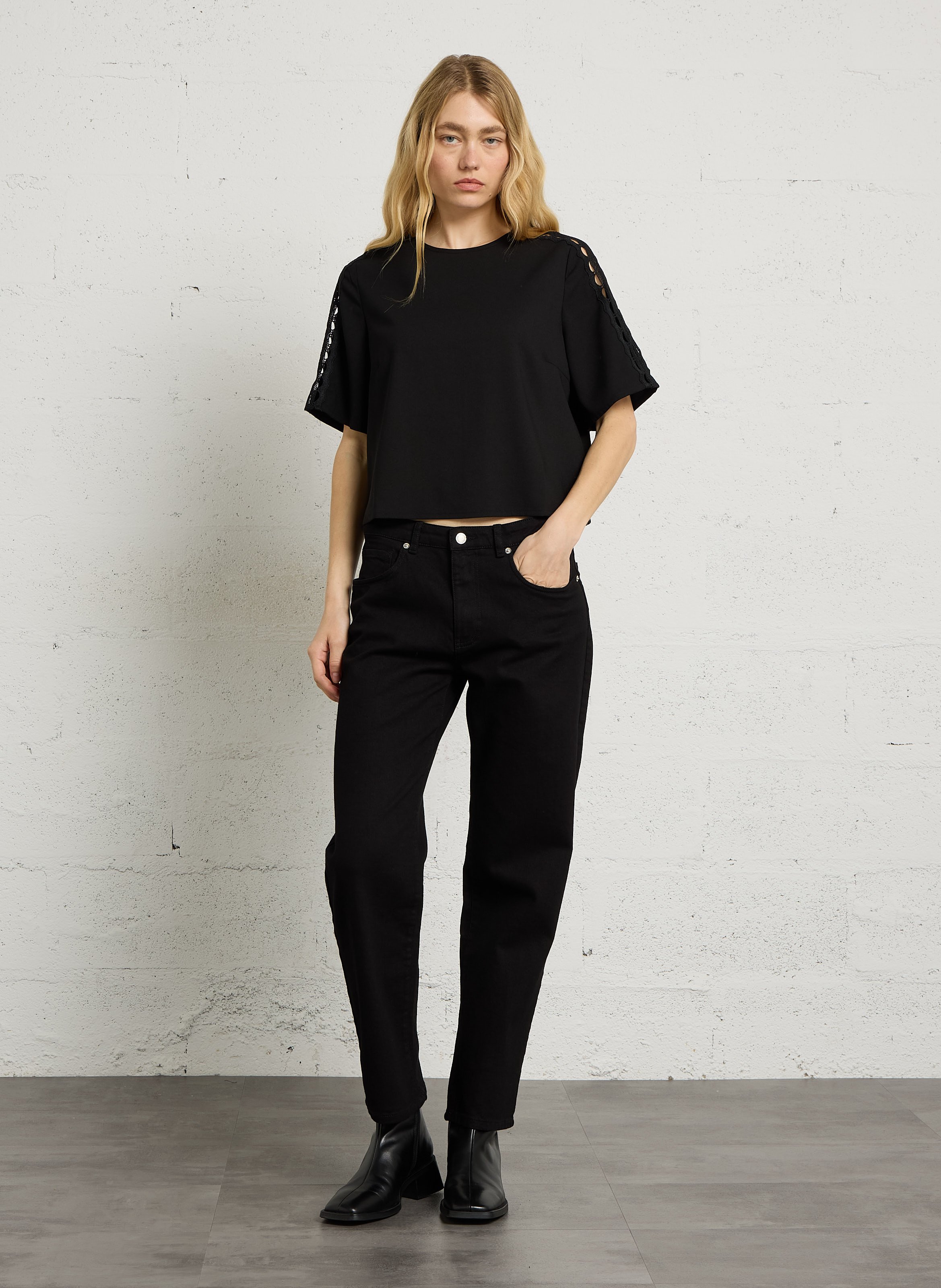 Blouse IKKS Black