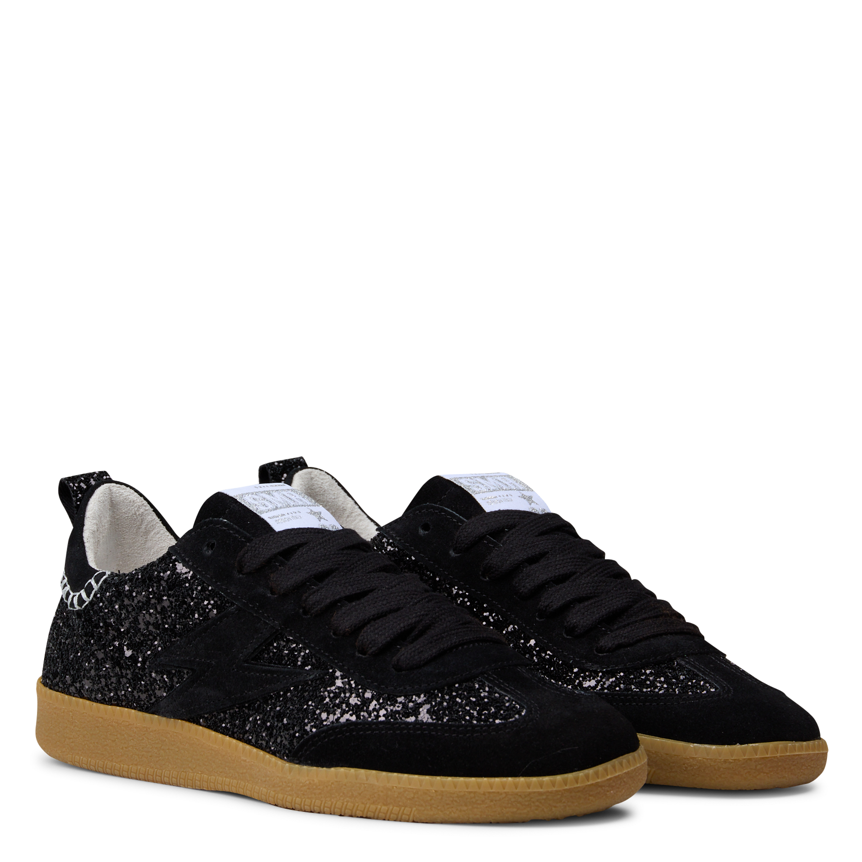 Lage sneakers met pailletten SEMERDJIAN - SMR Zwart