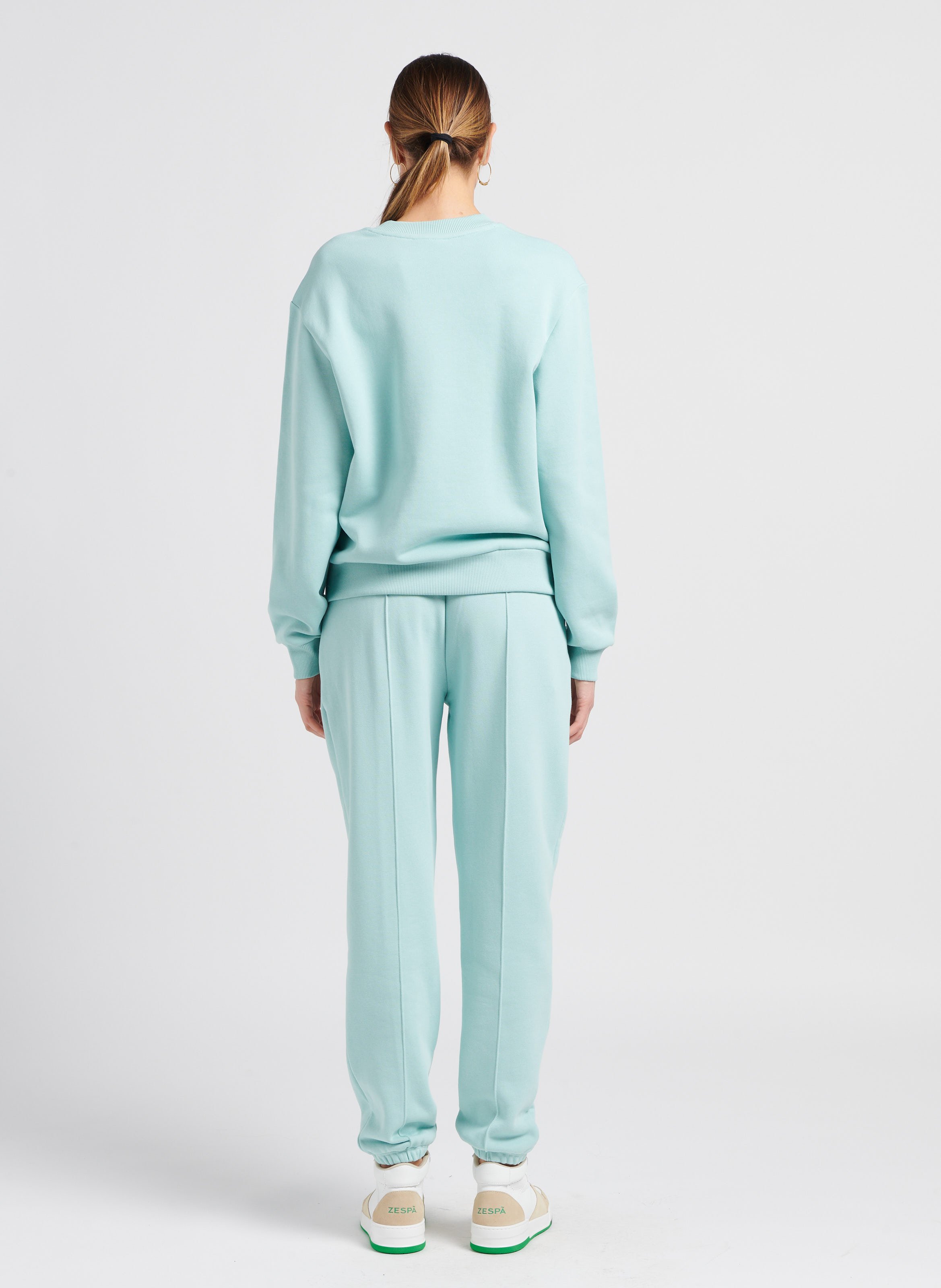 Baskets montantes en cuir ZESPA Beige