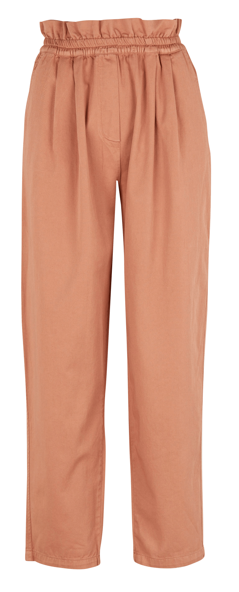 Pantalon carotte en coton THE NEW SOCIETY Rose