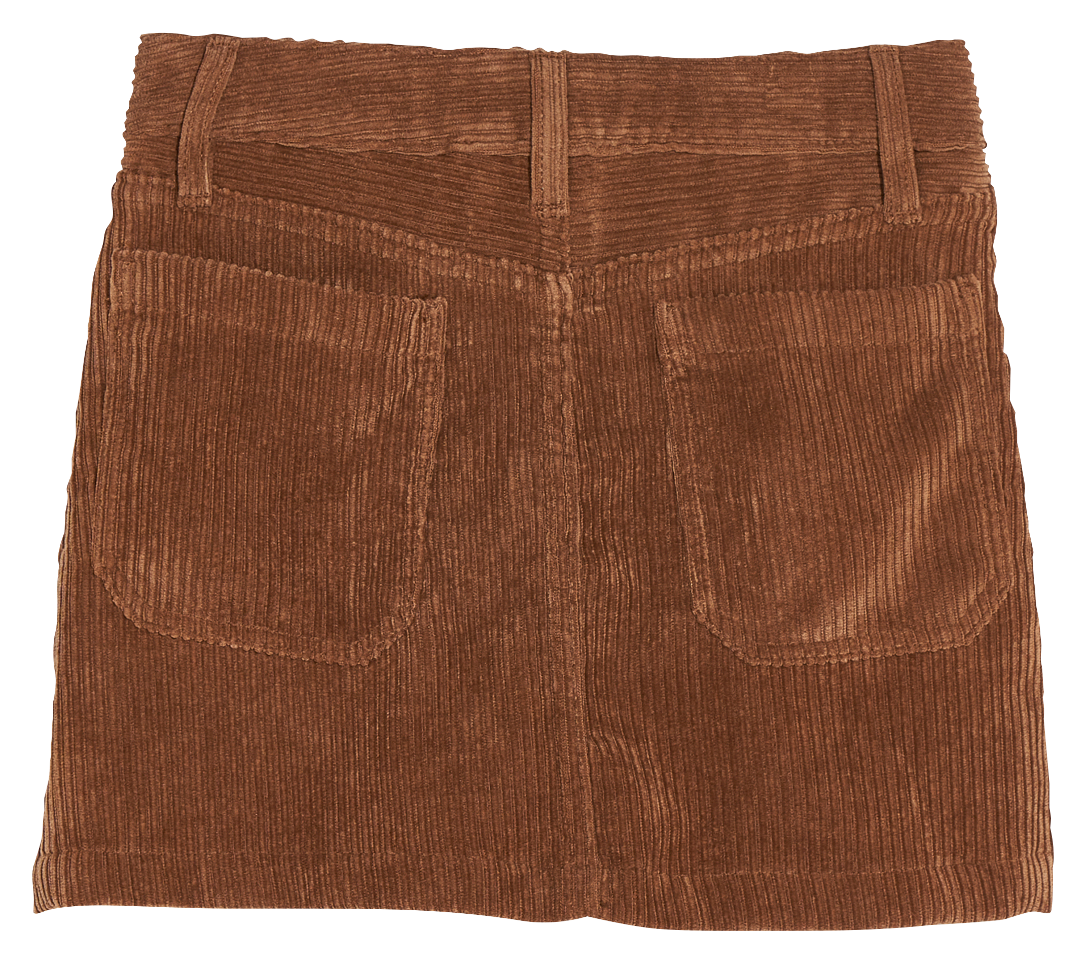 Short corduroy skirt BELLEROSE Brown