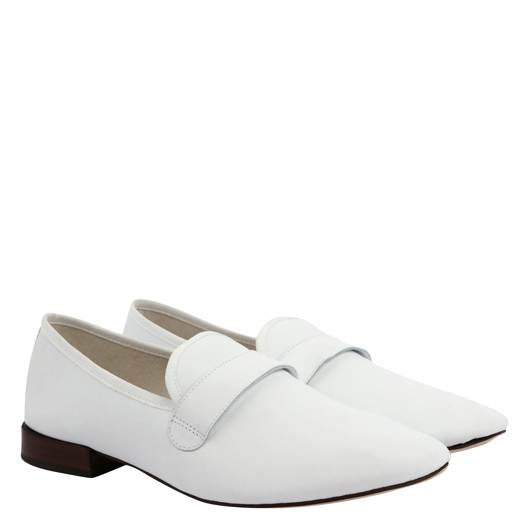 Mocassins en cuir  REPETTO Blanc