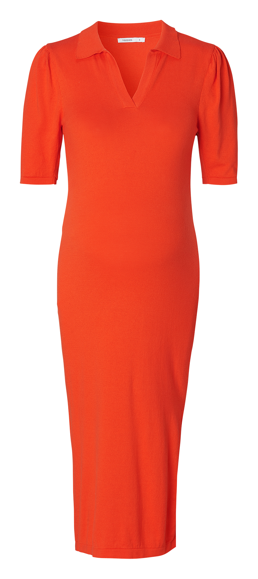 Midikleid aus Baumwoll-Mix KATE Rouge