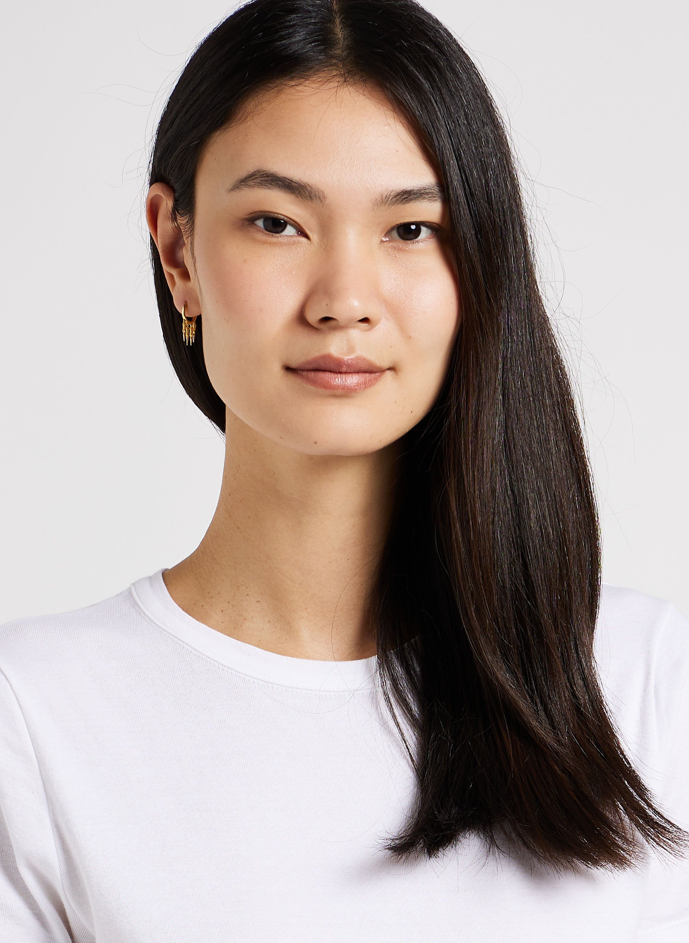 Zilveren oorbellen BA&SH Goudkleurig