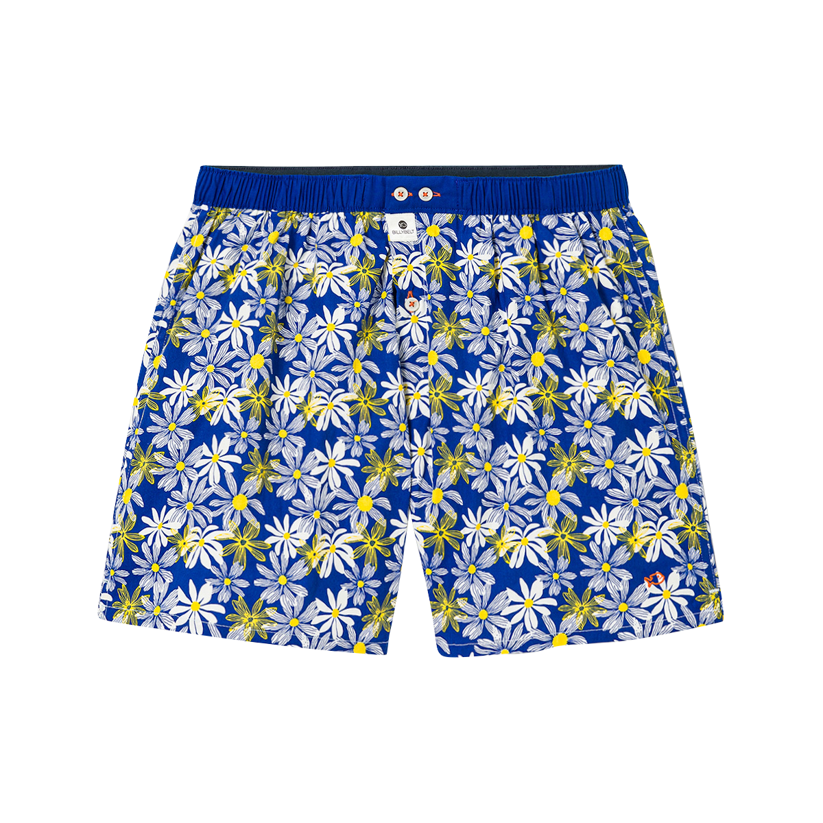 Organic cotton boxer shorts BILLYBELT Blue