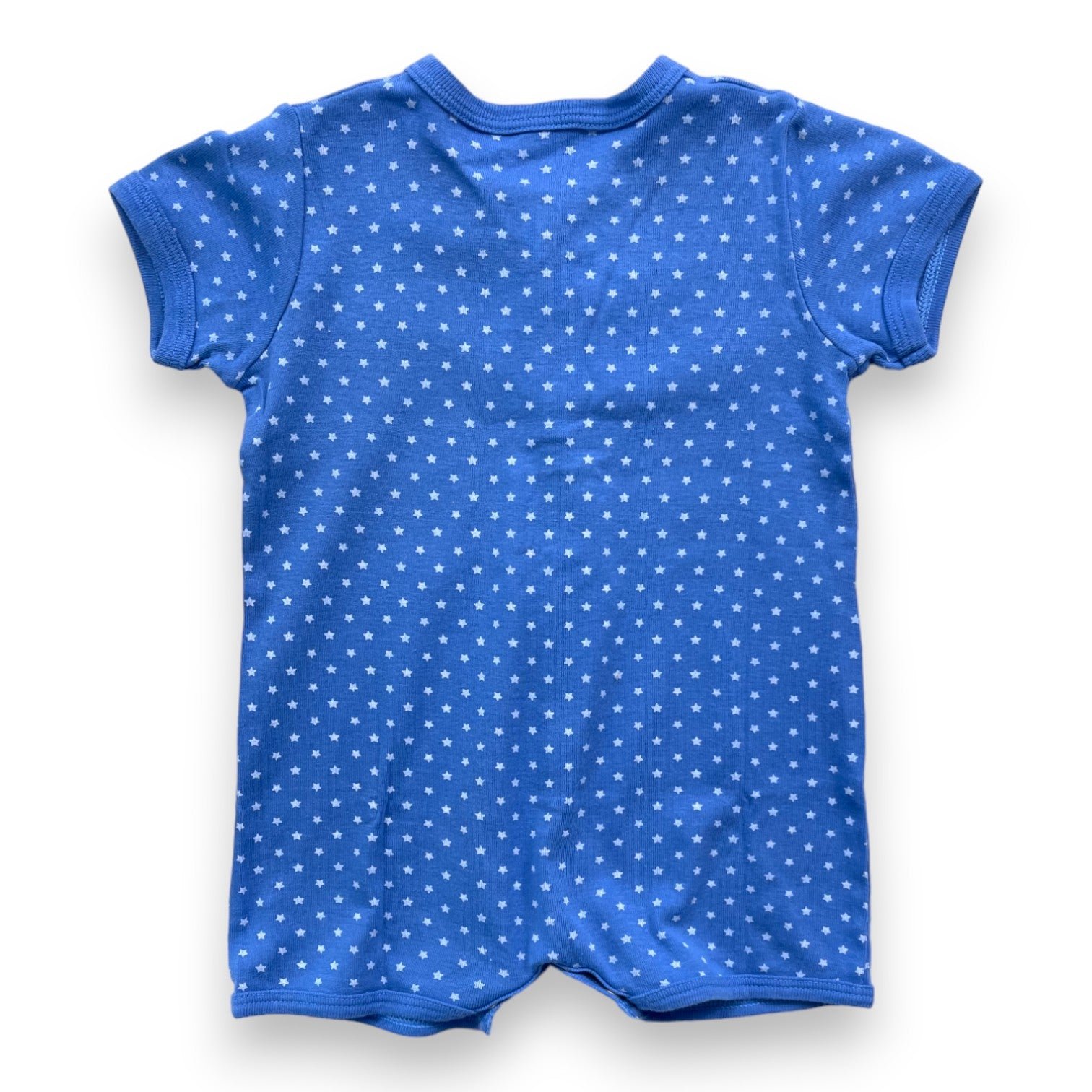 Blue Baby Jumpsuit - 6 months PETIT BATEAU - Seconde Main Blue