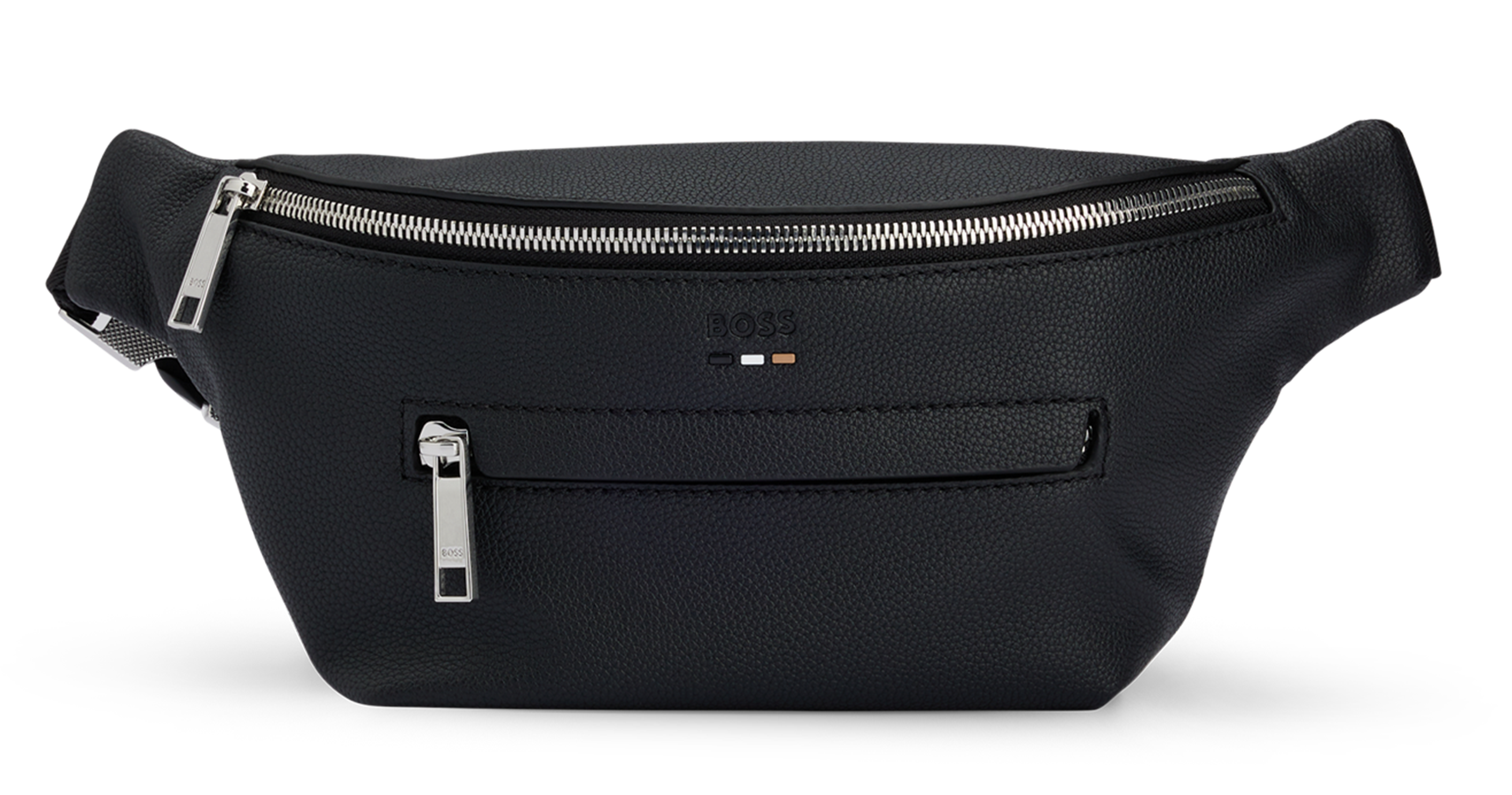 Zipped waist bag BOSS Black