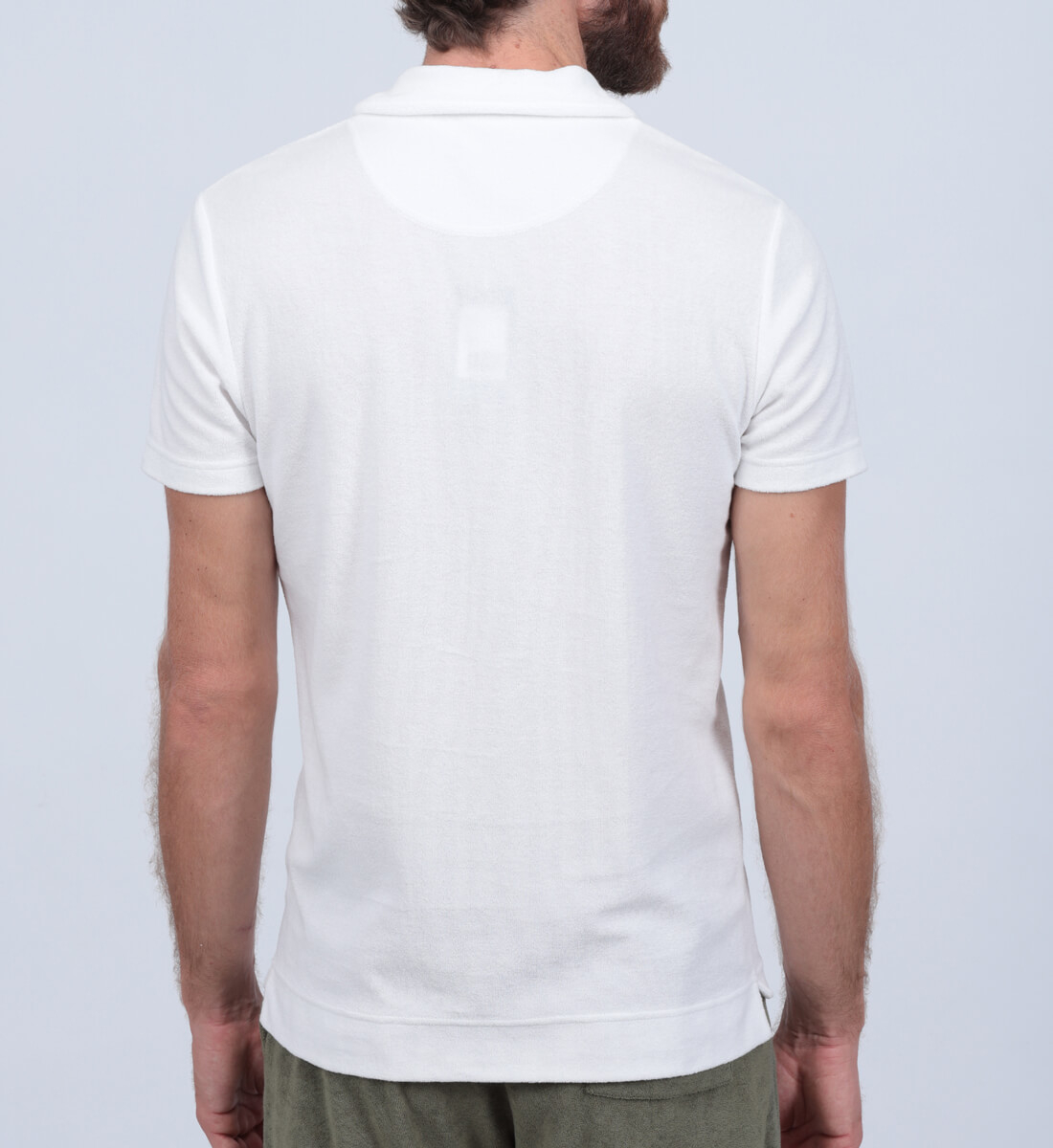 Terry cloth polo GILI'S White