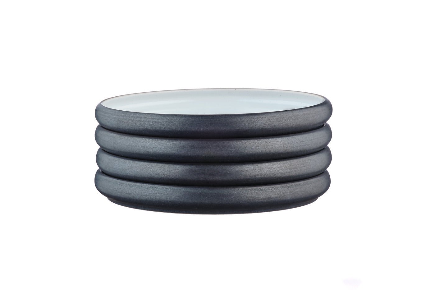 Gourmet Plate ø21.5cm - 4 pieces - onyx BJORN Black