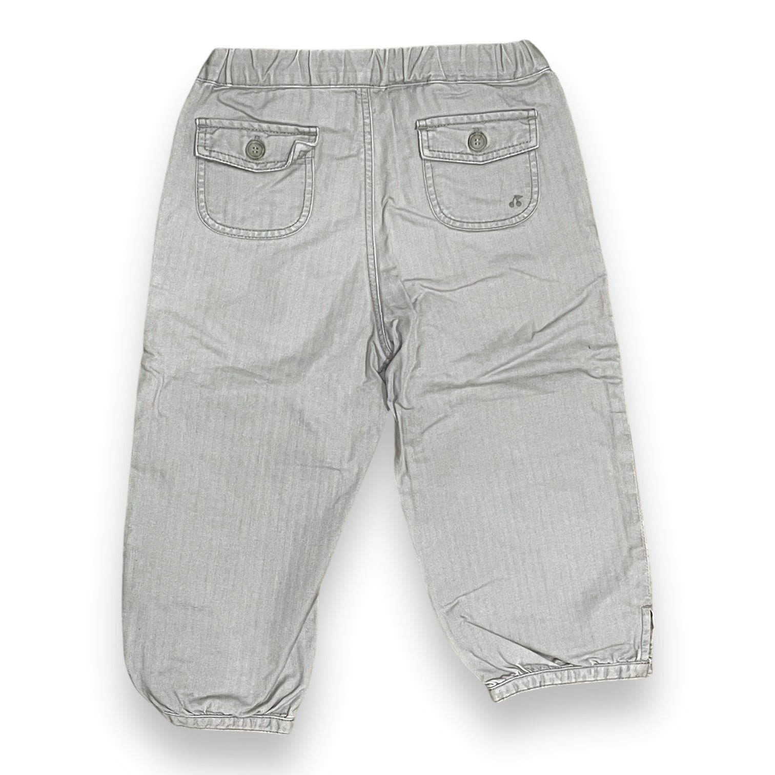 Grey baby pants - 24 months BONPOINT - Seconde Main Grey