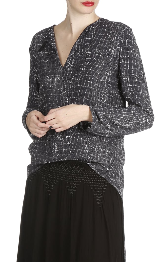 Printed top SWILDENS Grey